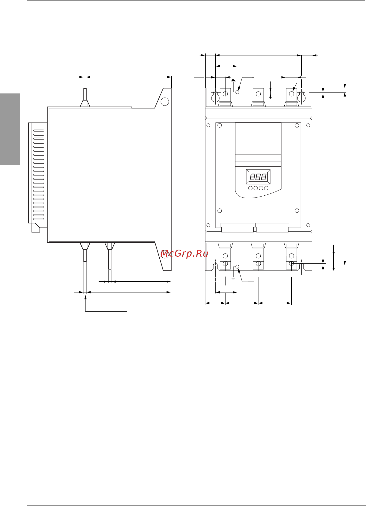 SCHNEIDER ELECTRIC ATS48D47Y [23/83] Силовые клеммники