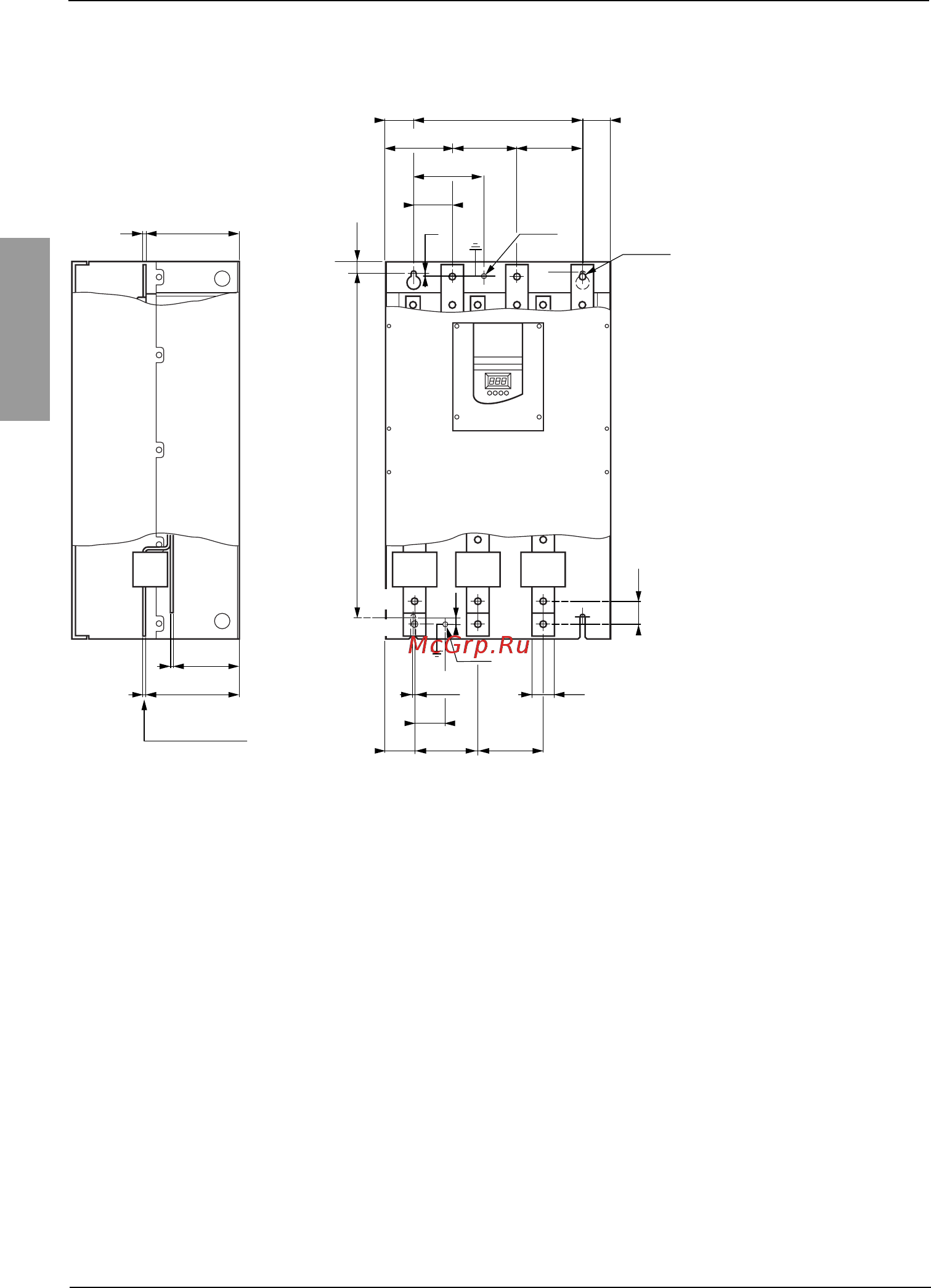 SCHNEIDER ELECTRIC ATS48D47Y [25/83] Силовые клеммники