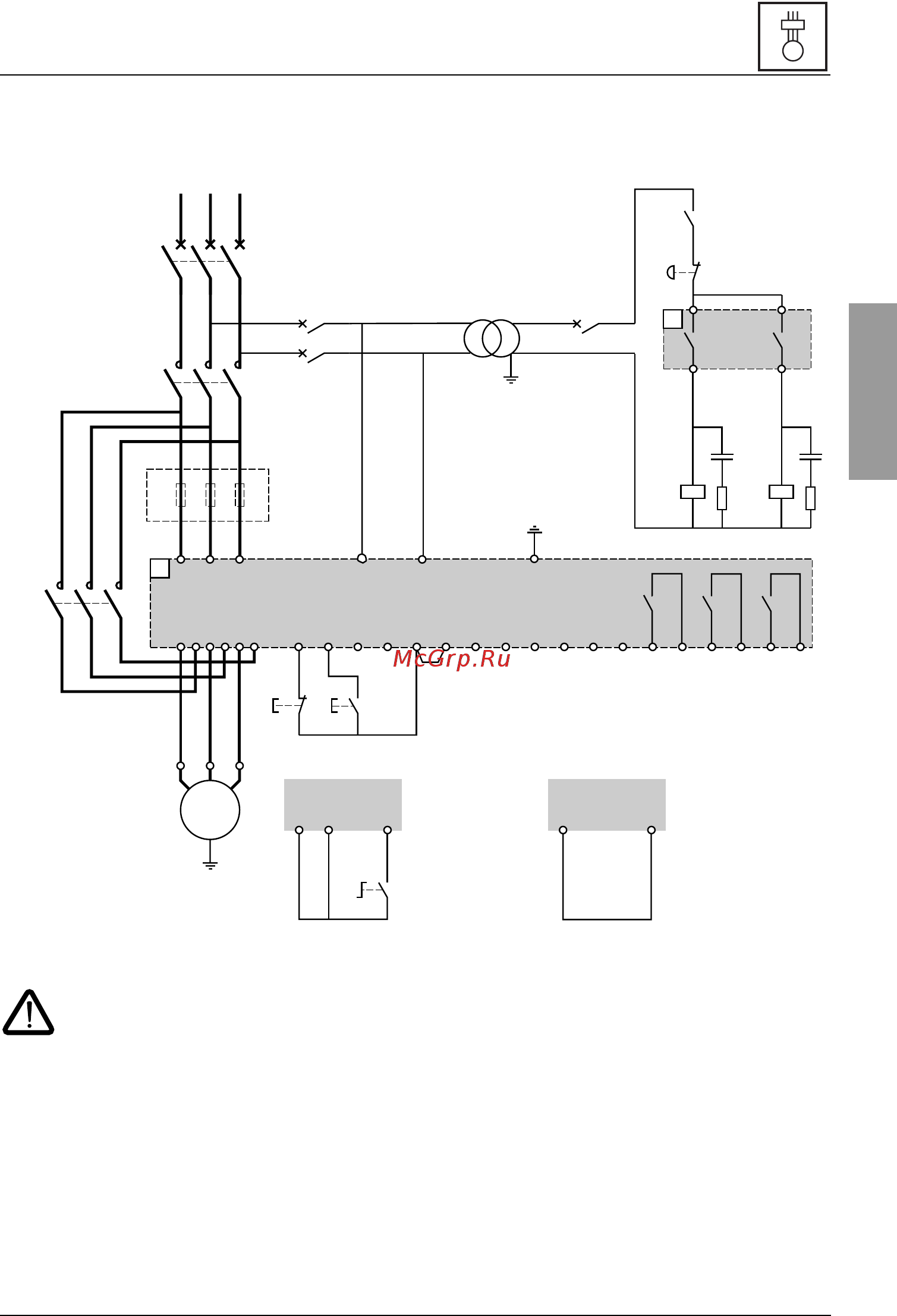 SCHNEIDER ELECTRIC ATS48D47Y [30/83] Прикладная схема