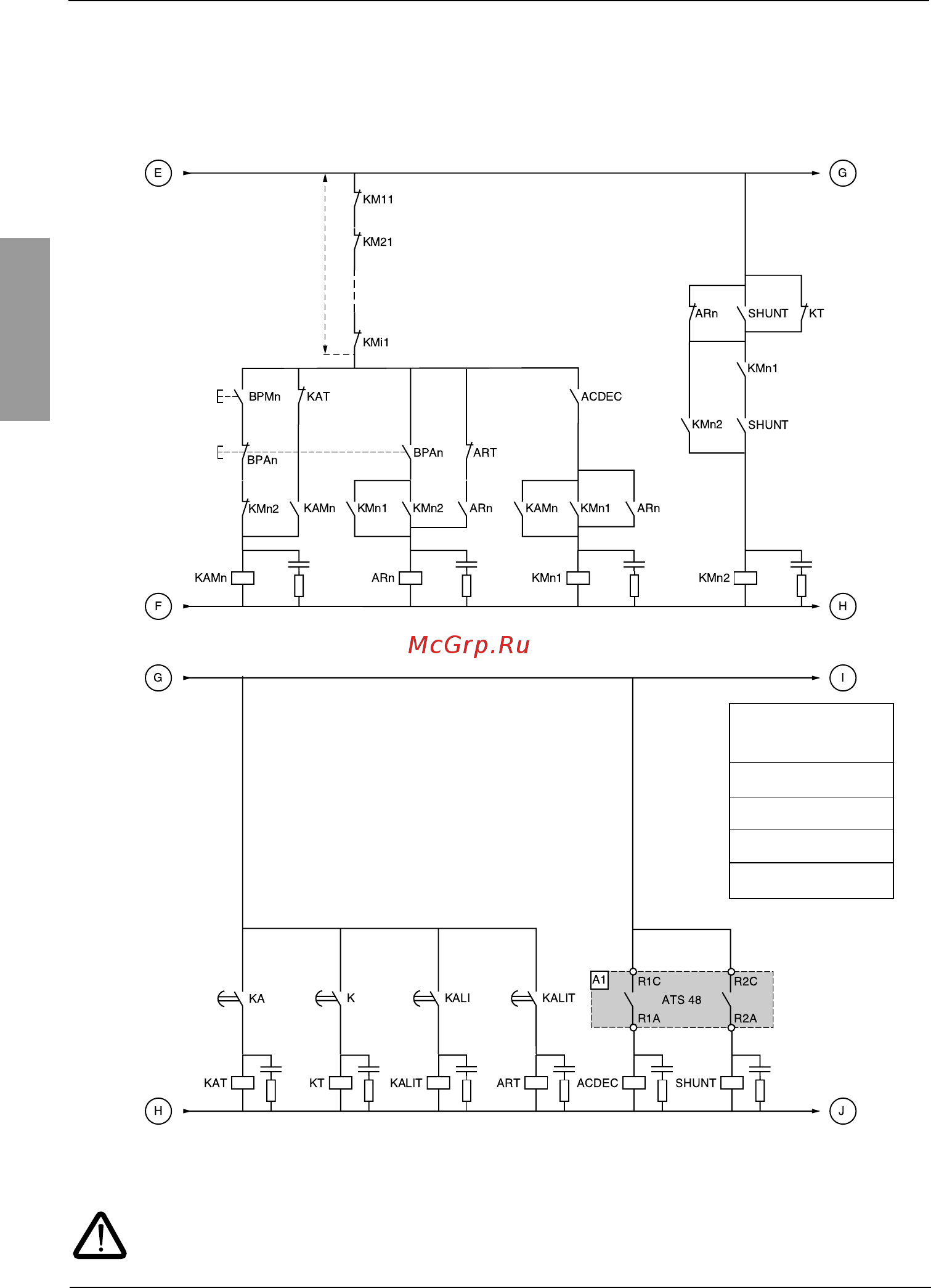 SCHNEIDER ELECTRIC ATS48D62Q [35/83] Прикладная схема