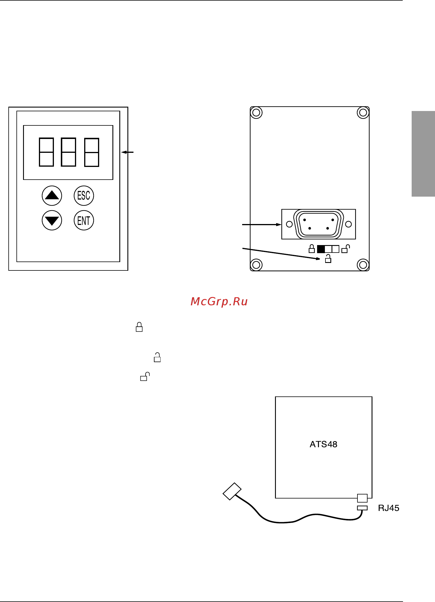 SCHNEIDER ELECTRIC ATS48D47Y [46/83] Дополнительный выносной терминал