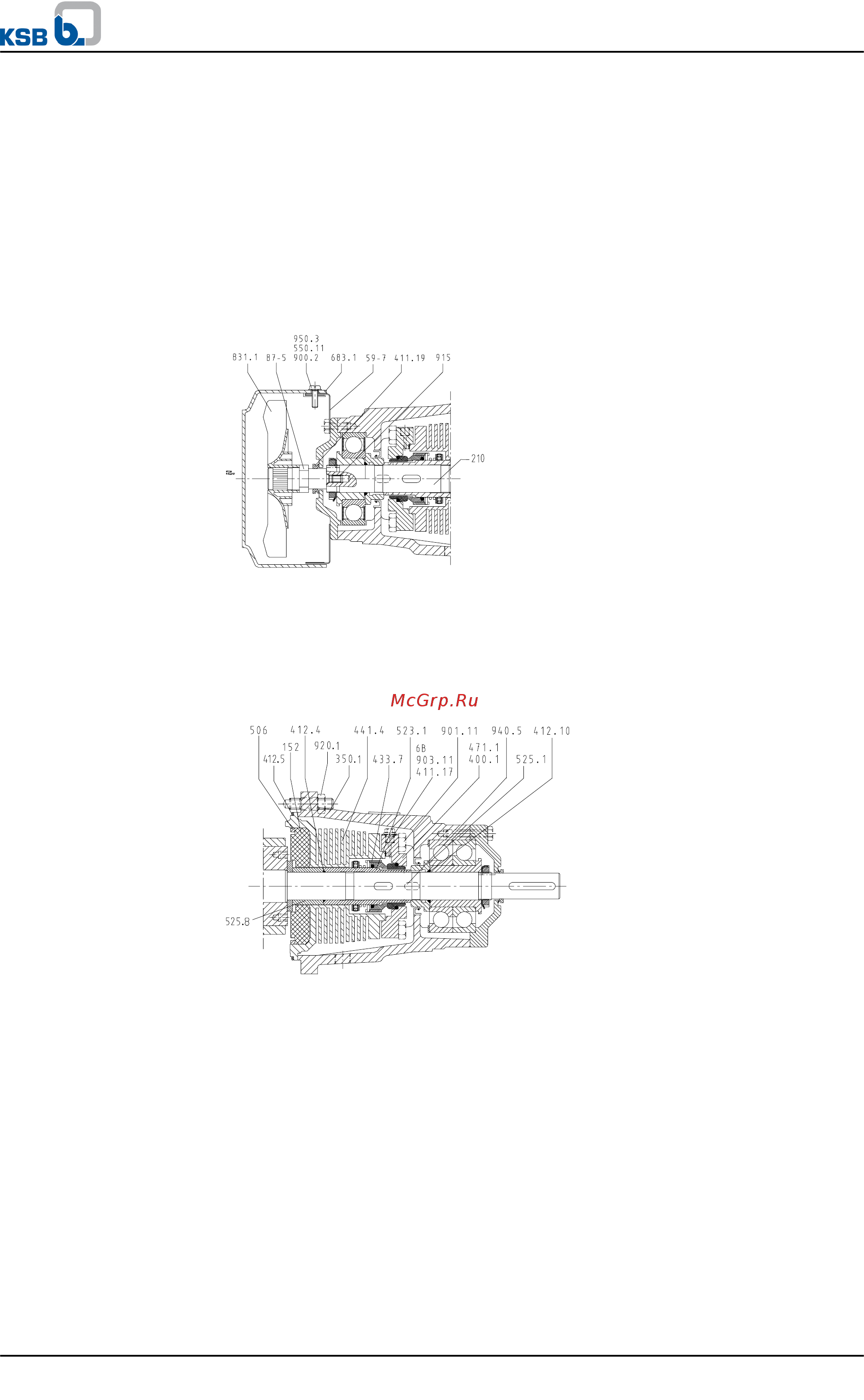 KSB Multitec RO MTC B 50/7E [60/101] Multitec multitec ro
