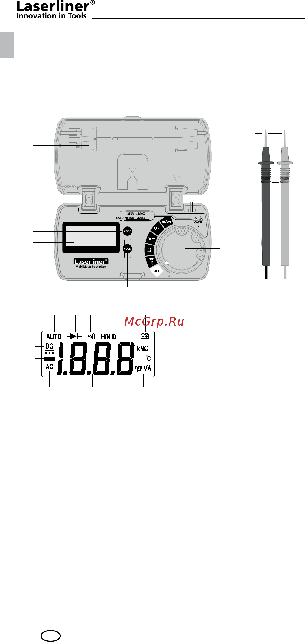 Laserliner MultiMeter-PocketBox [4/180] F g h i