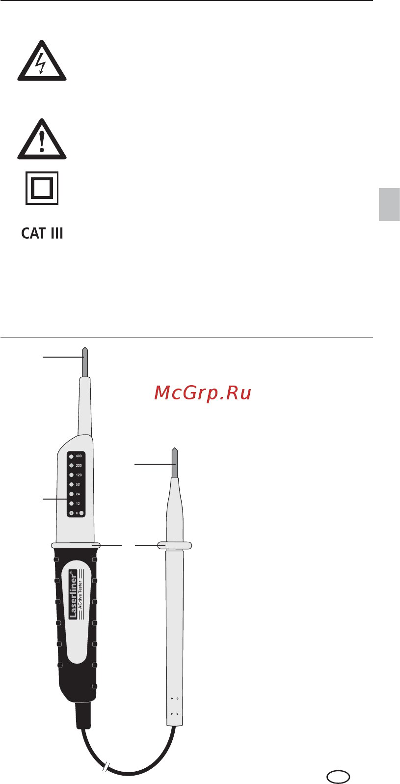 Laserliner ActiveTester [23/92] Ac tivetester
