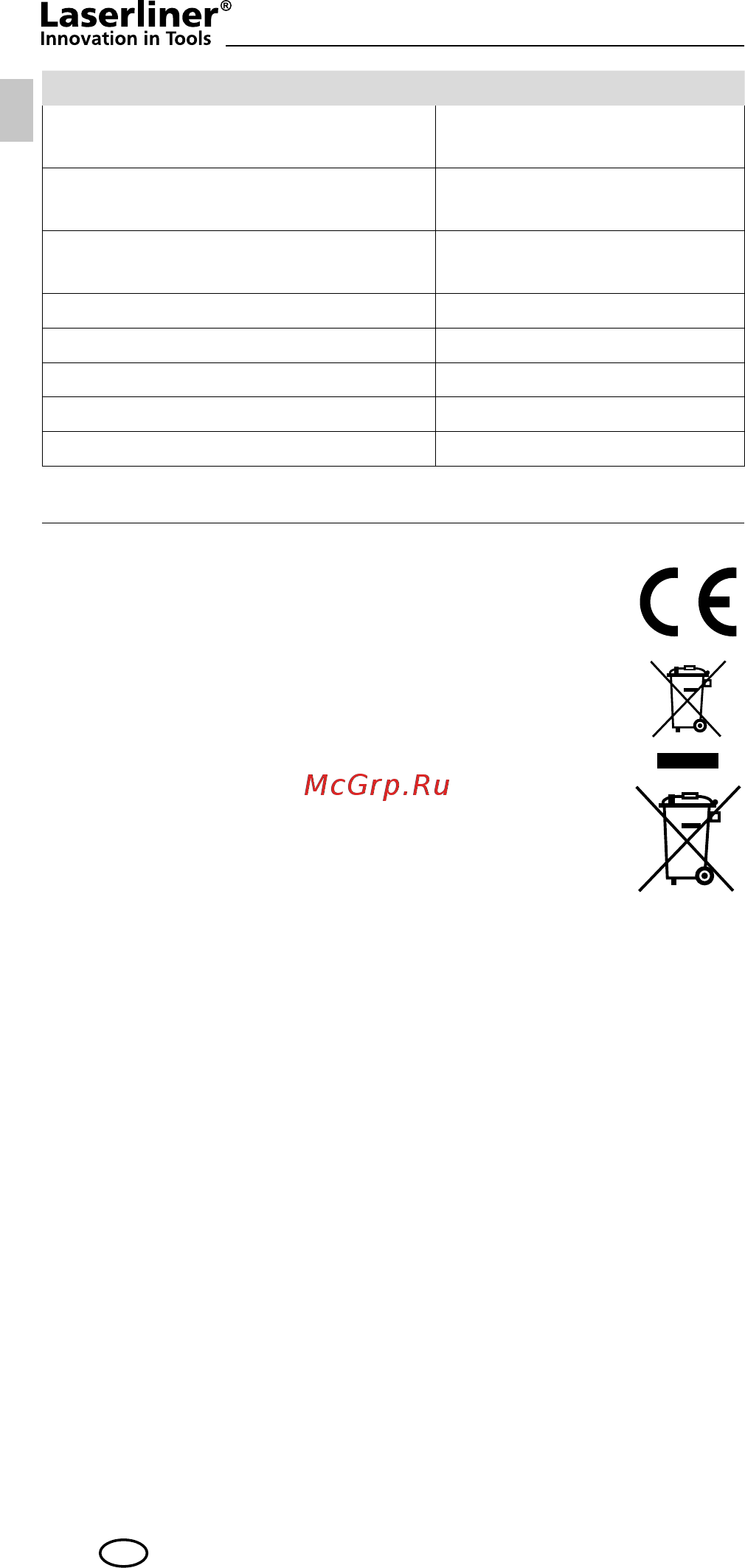 Laserliner ClimaPilot 082.034A Инструкция по эксплуатации онлайн [4/68] 479374