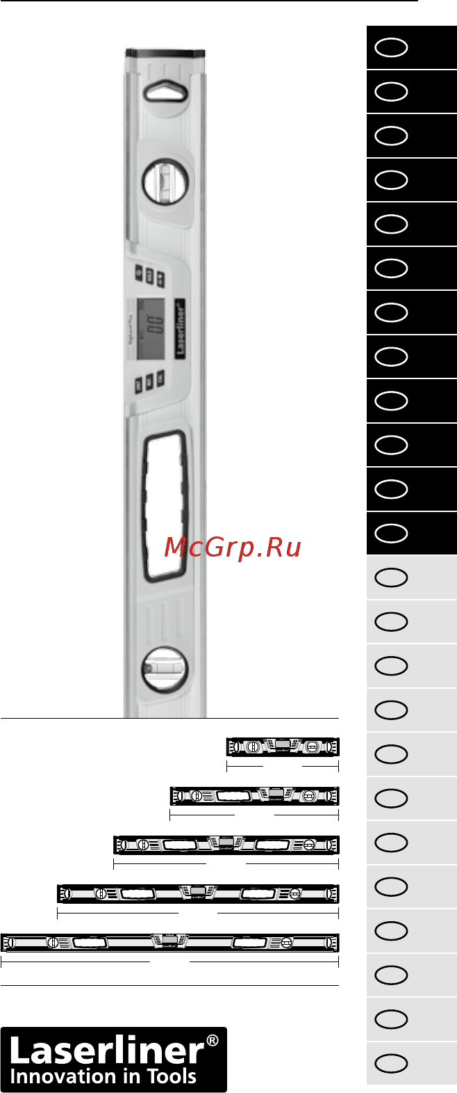 Laserliner DigiLevel Plus 80 081.252A Инструкция по эксплуатации онлайн