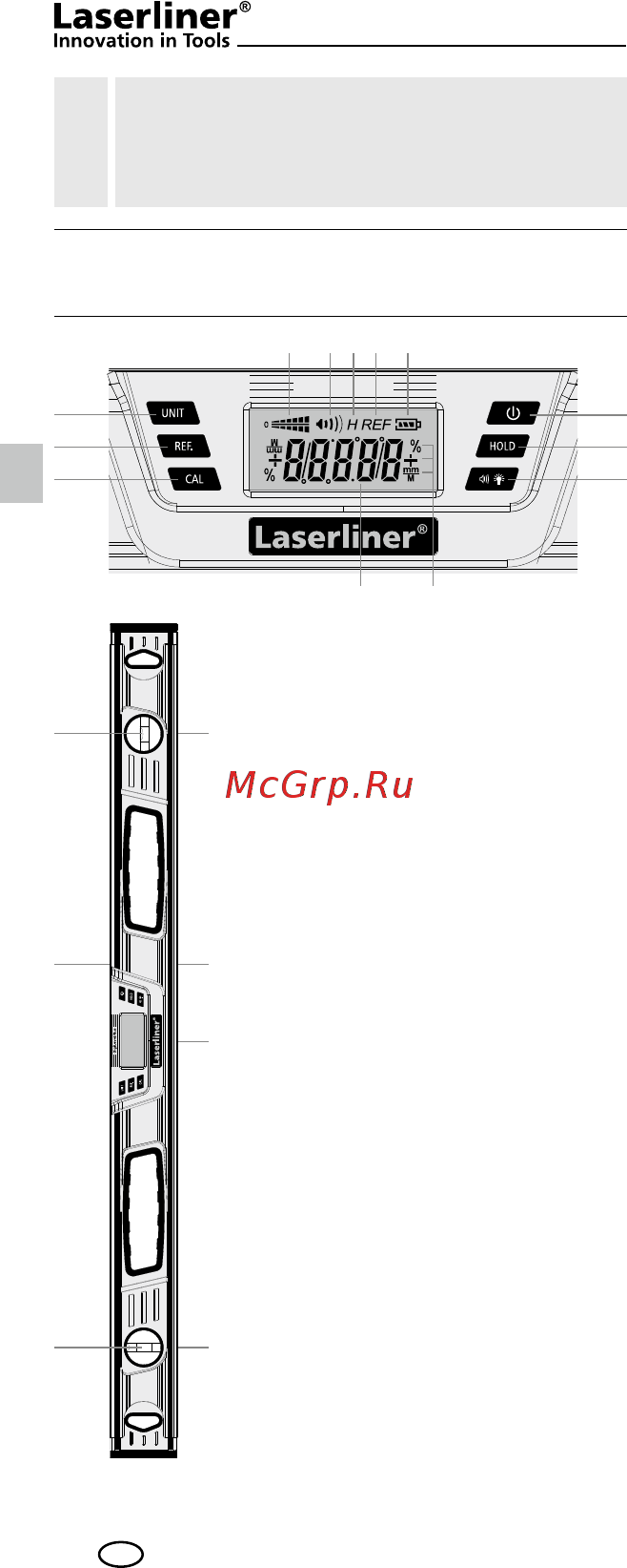 Laserliner DigiLevel Plus 120 081.254A Инструкция по эксплуатации онлайн [26/52] 479406
