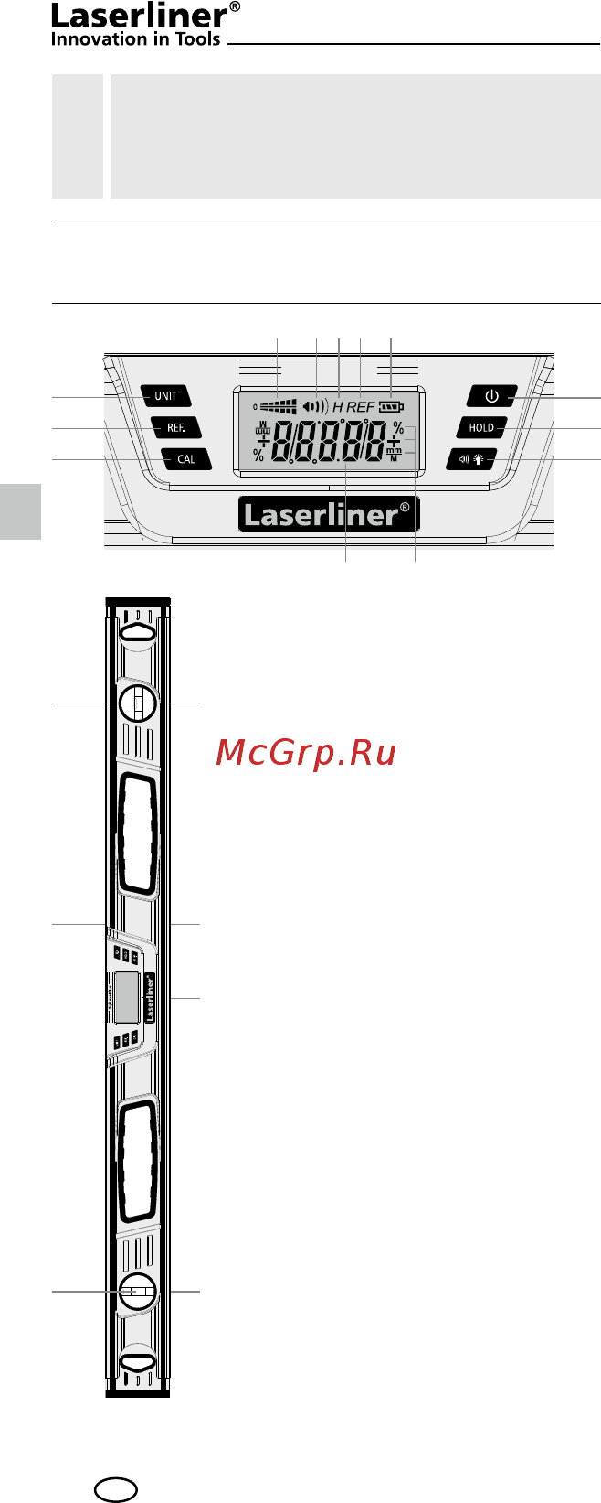Laserliner DigiLevel Plus 120 081.254A Инструкция по эксплуатации онлайн [30/52] 479406