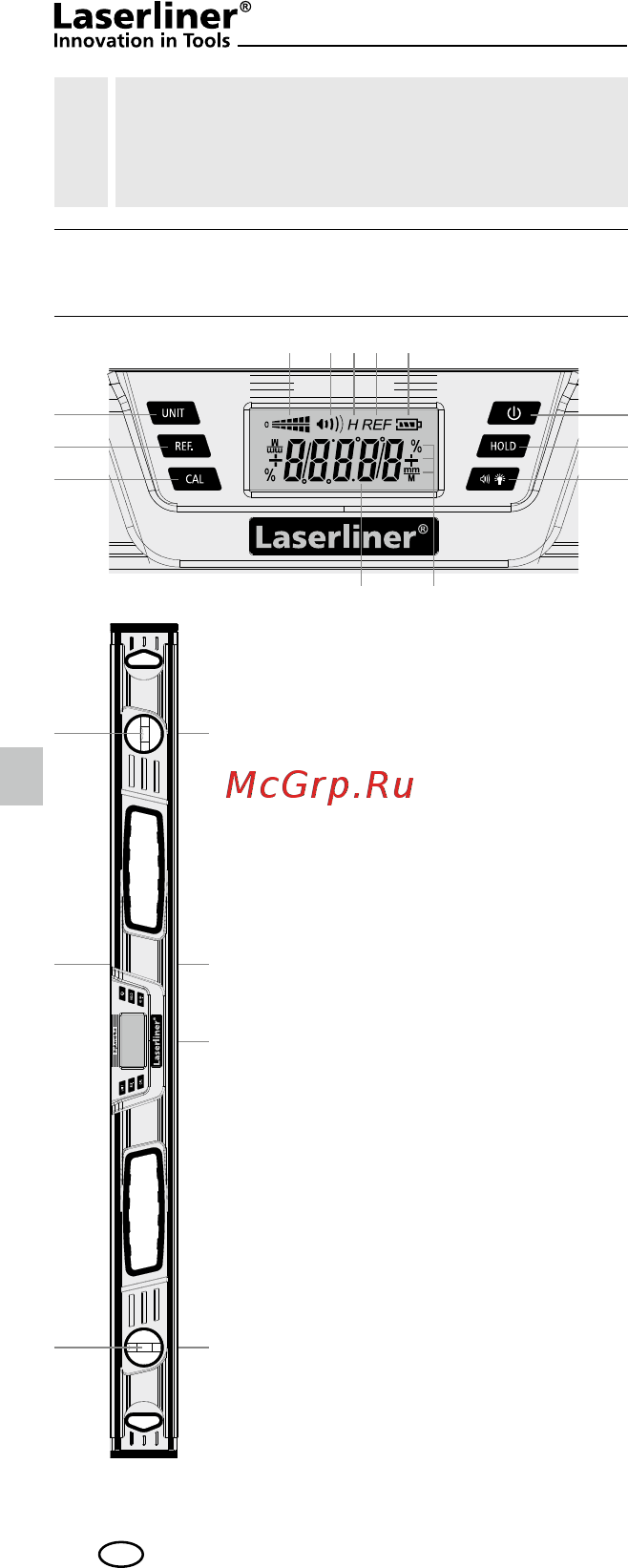 Laserliner DigiLevel Plus 120 081.254A Инструкция по эксплуатации онлайн [46/52] 479406