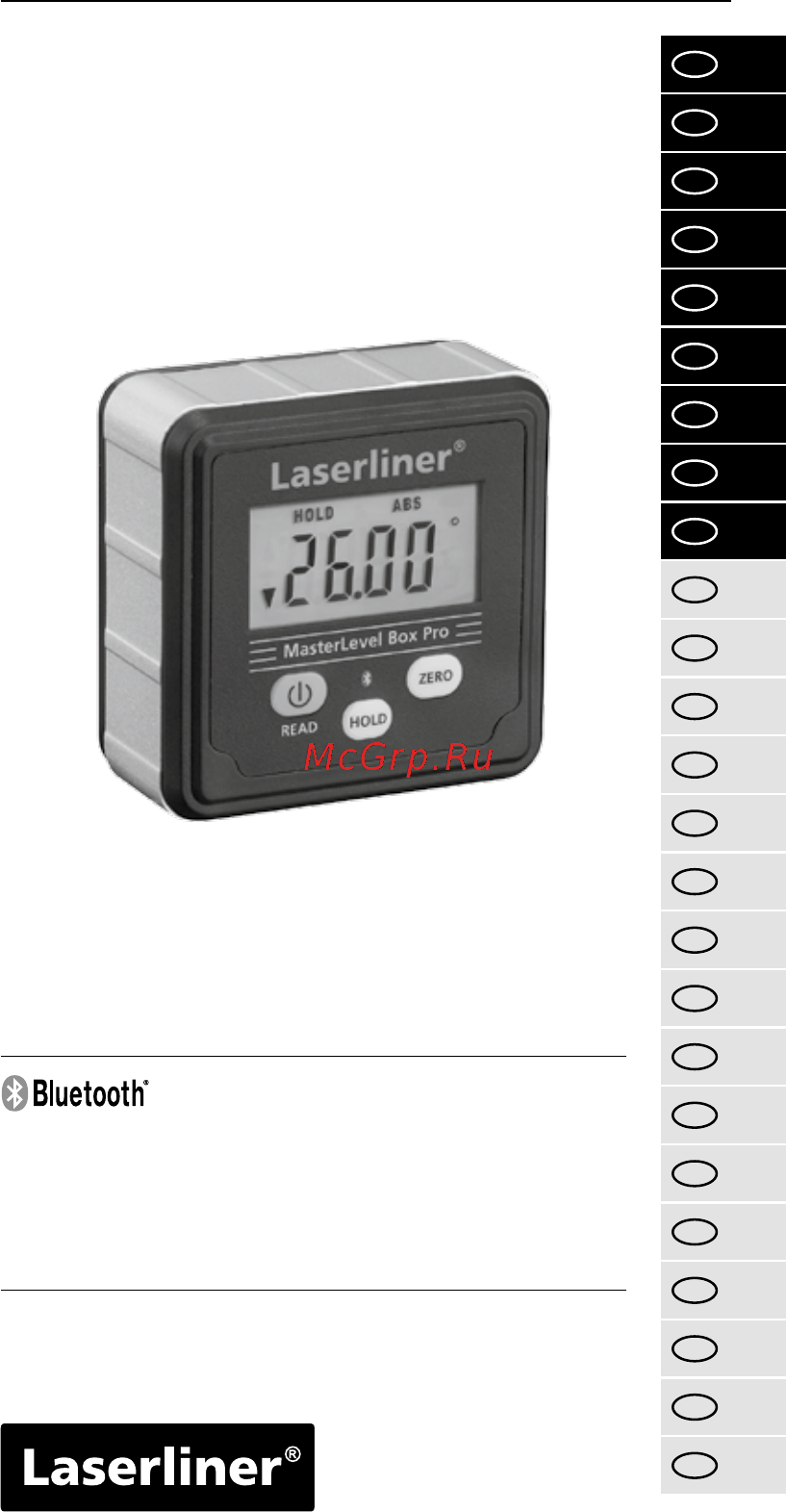 Laserliner MasterLevel Box 081.260A Инструкция по эксплуатации онлайн