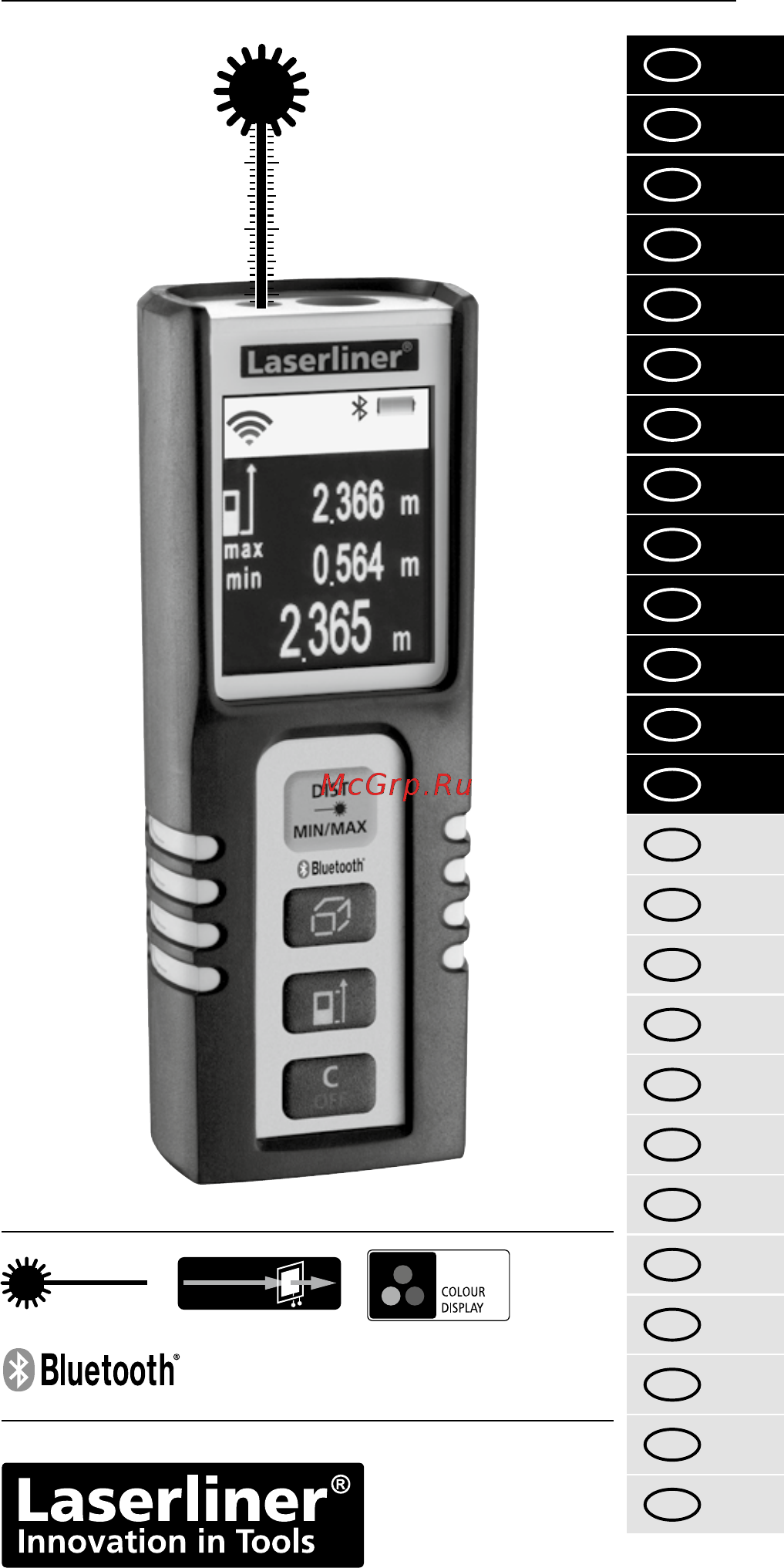 Laserliner DistanceMaster Compact Plus 080.938A Инструкция по эксплуатации онлайн
