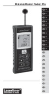 Laserliner DistanceMaster Pocket Pro 080.948A Инструкция по эксплуатации