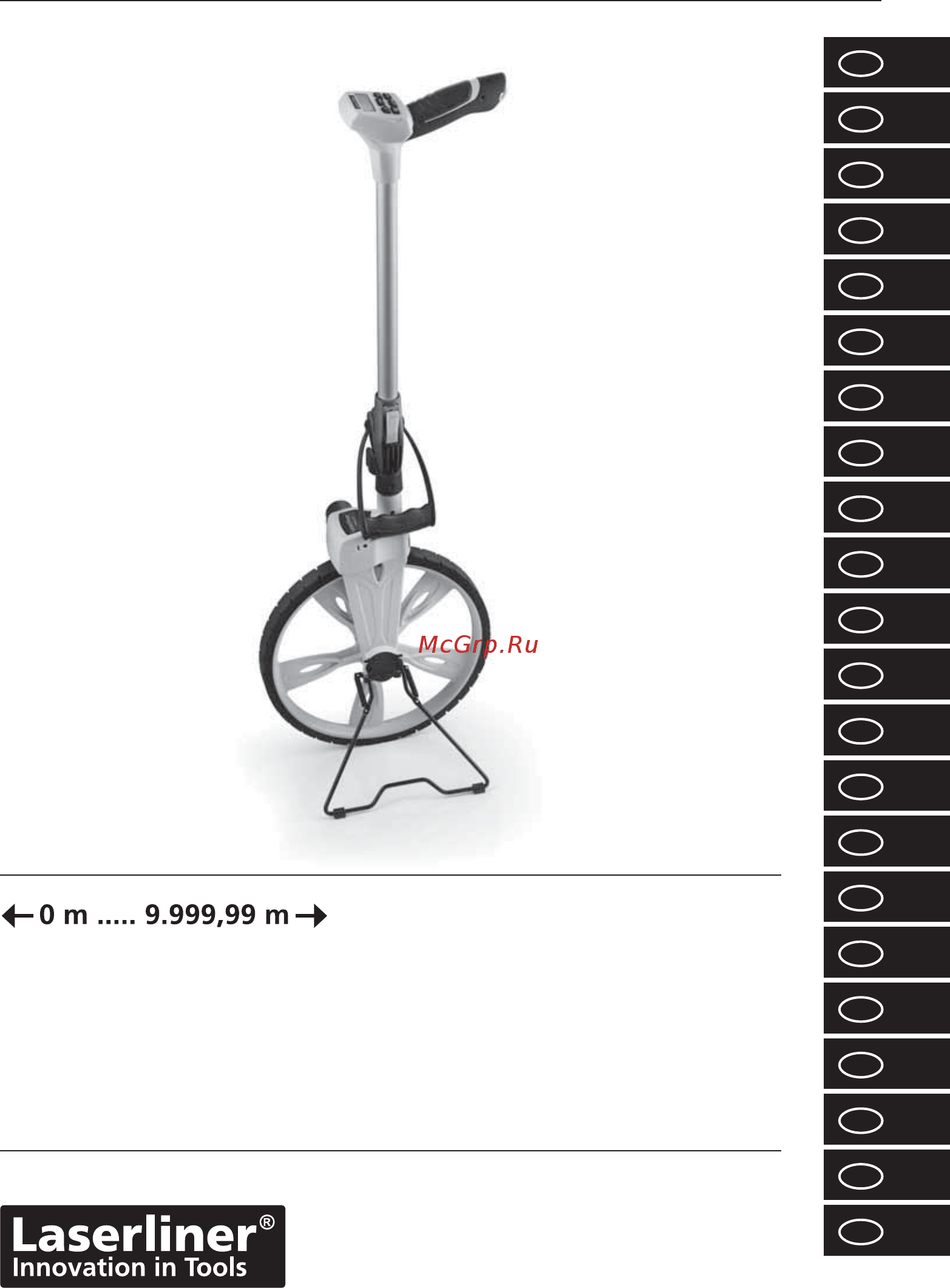 Laserliner RollPilot D12 075.006A Инструкция по эксплуатации онлайн