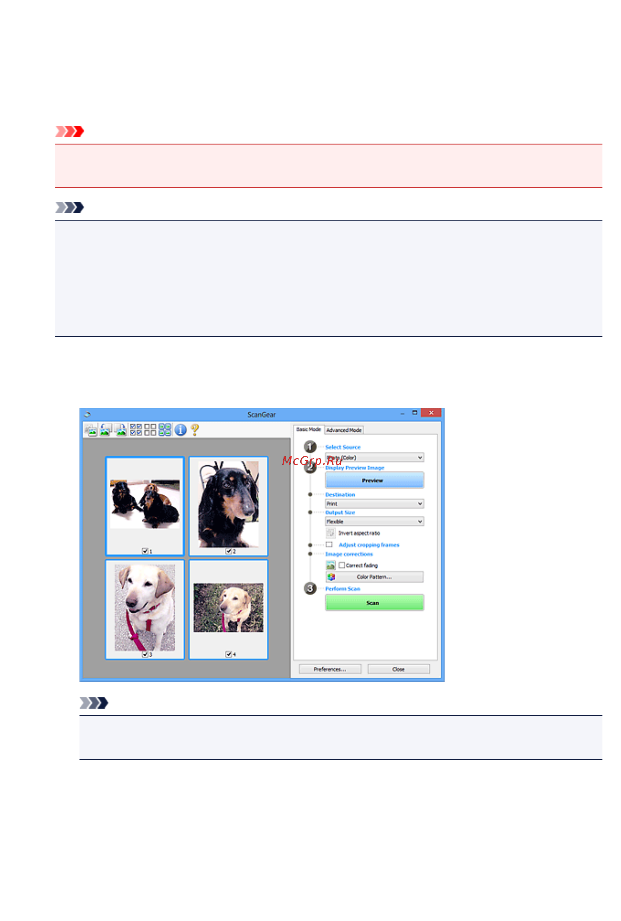Canon PIXMA  MG2545 [575/638] Примечание