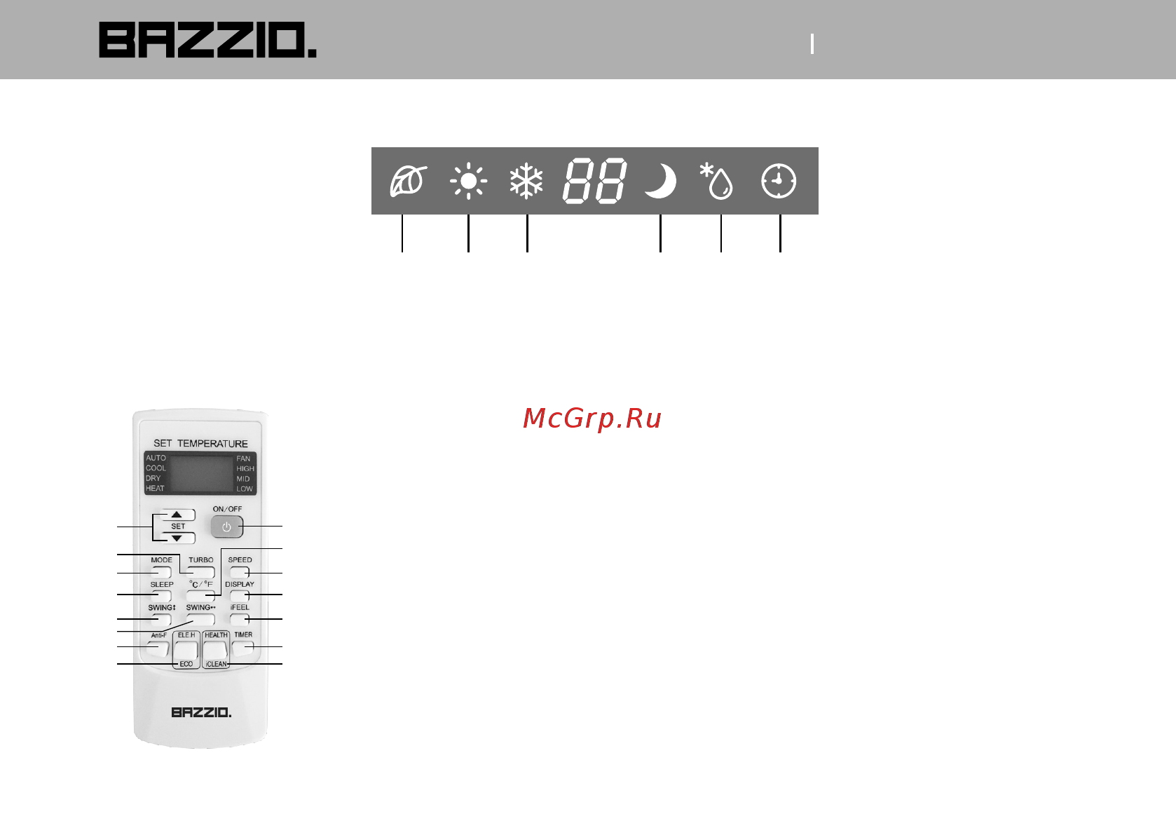 Bazzio ABZ KMI2 07H Инструкция по эксплуатации онлайн [12/28] 479496