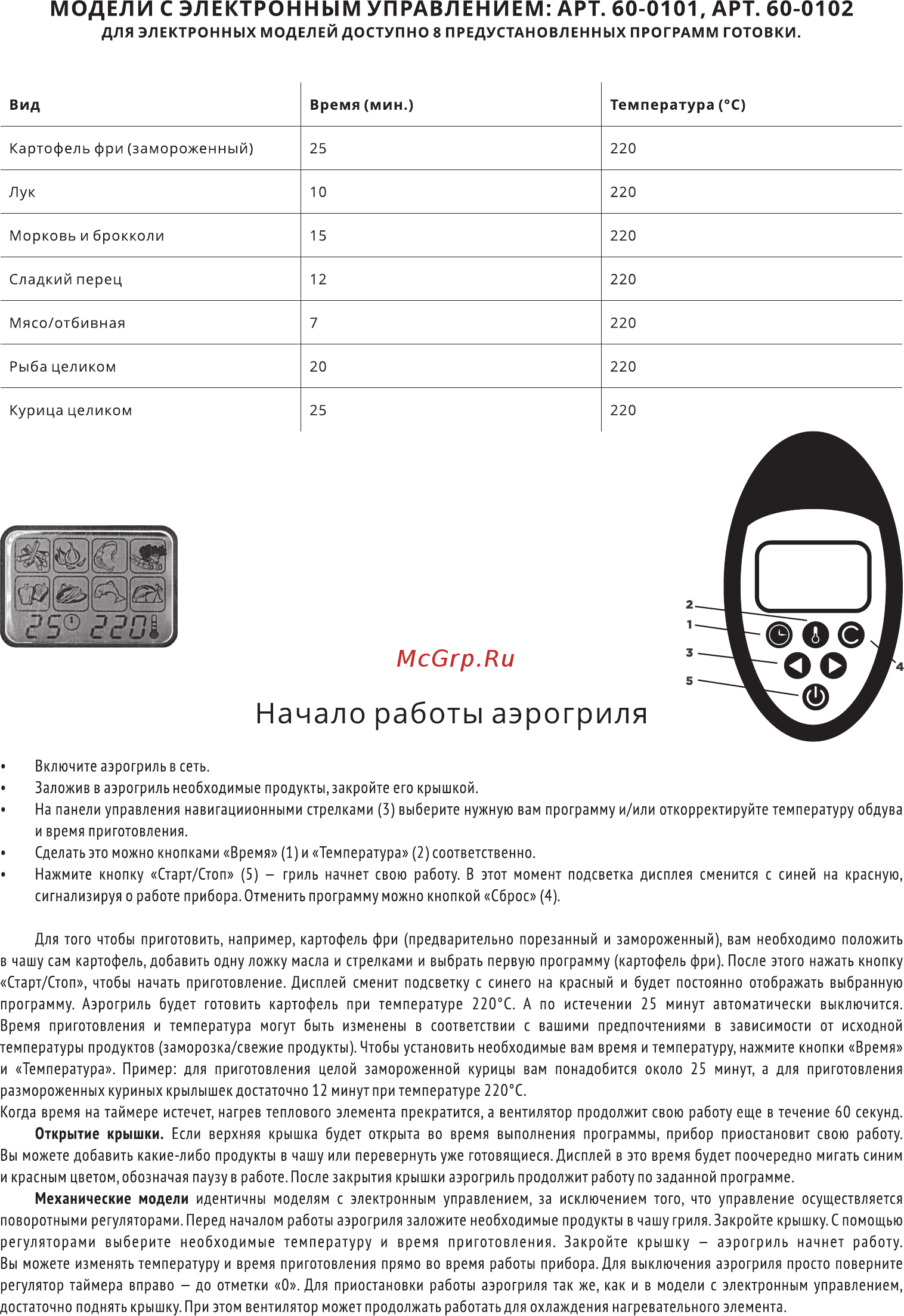 Dux 0103 [5/8] Вид время мин температура c