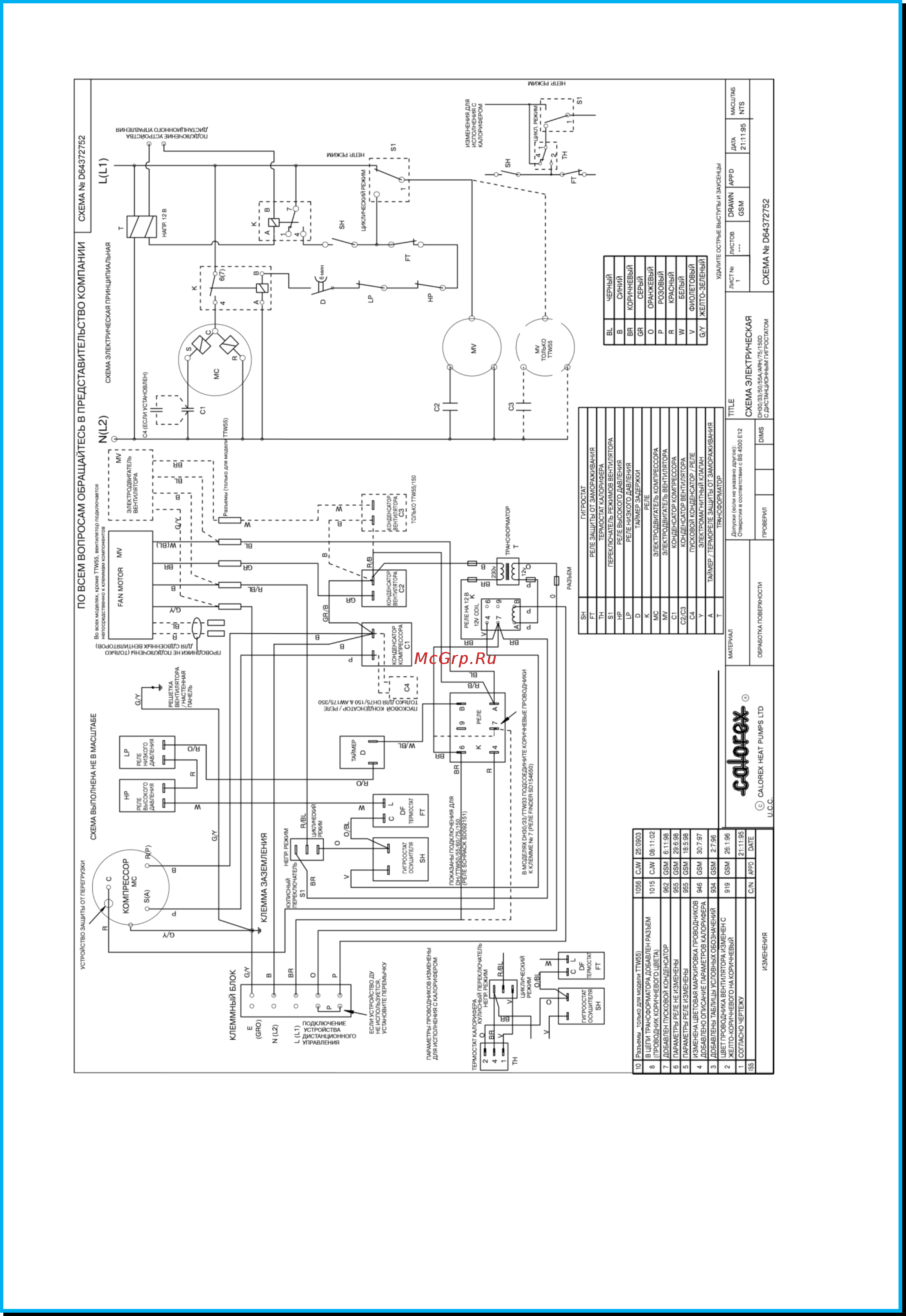 Dryfast DH 30 AX [12/84] Электрические схемы продолжение