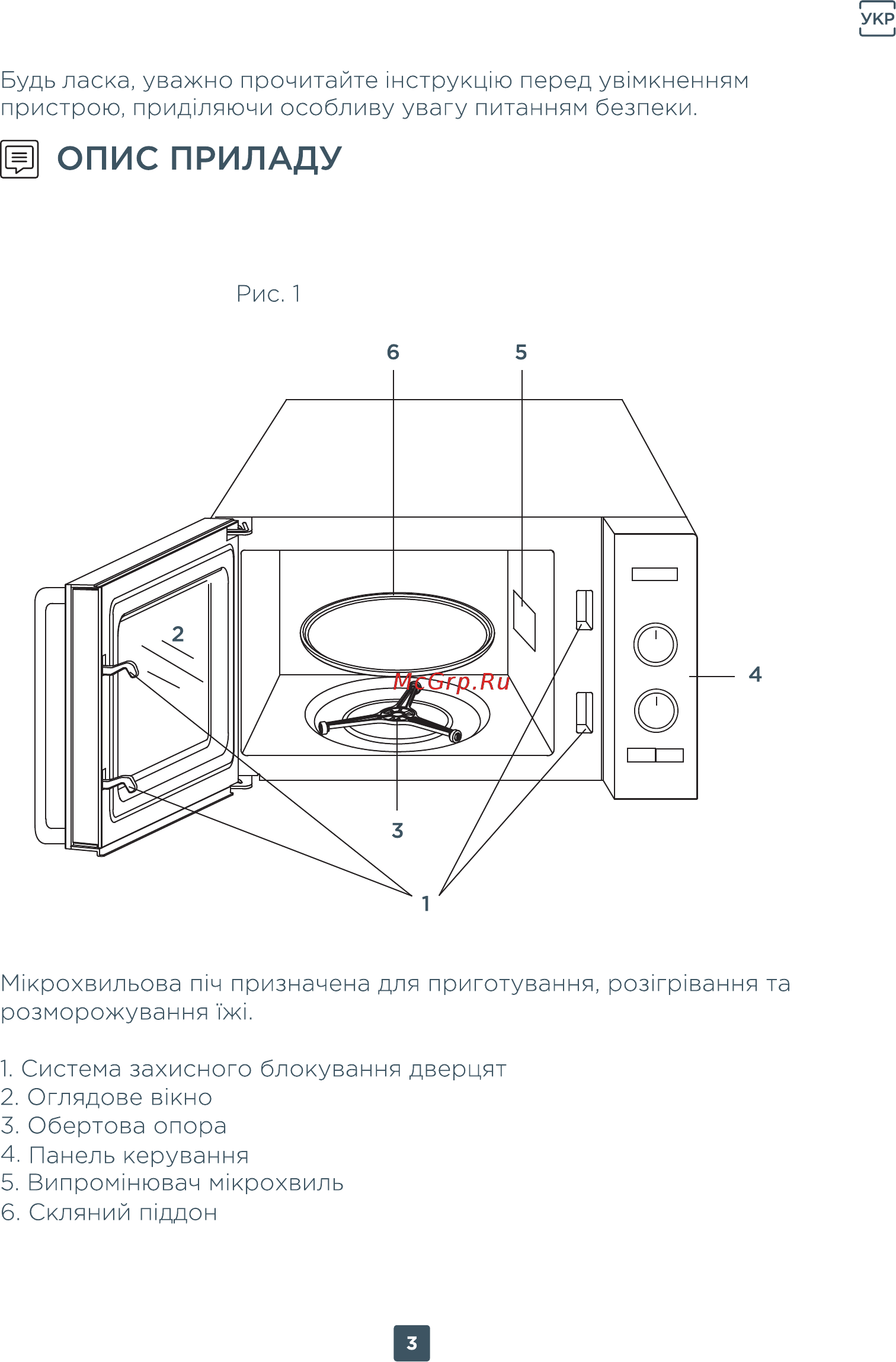 ERGO EM-2015 [3/40] Опис приладу