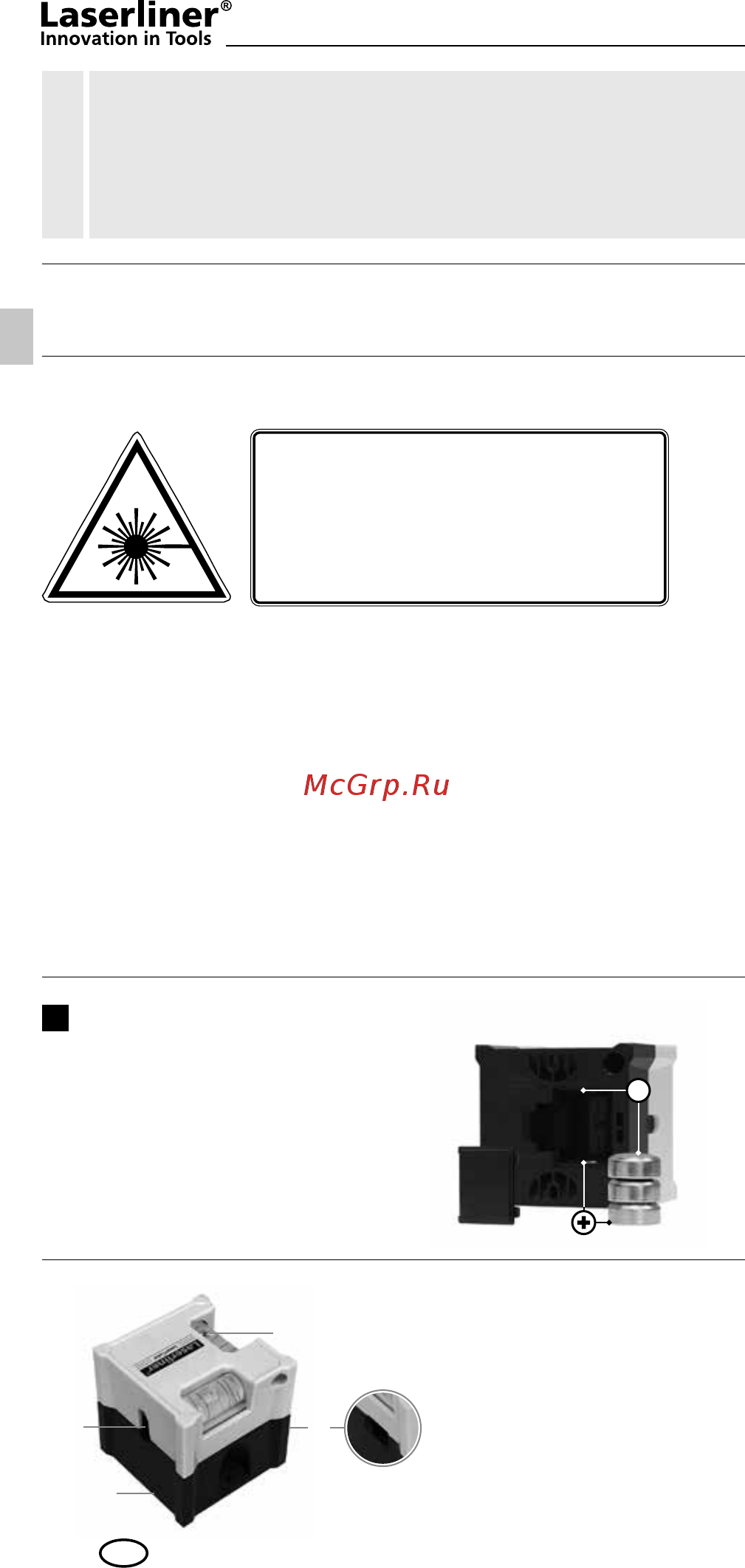 Laserliner LaserCube 081.108A [10/52] Consignes générales de sécurité