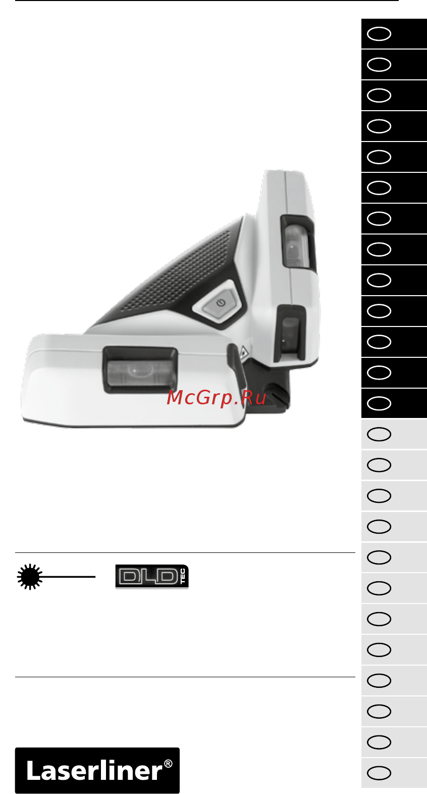 Laserliner SuperSquare-Laser 2G Plus 081.138А Руководство по эксплуатации онлайн