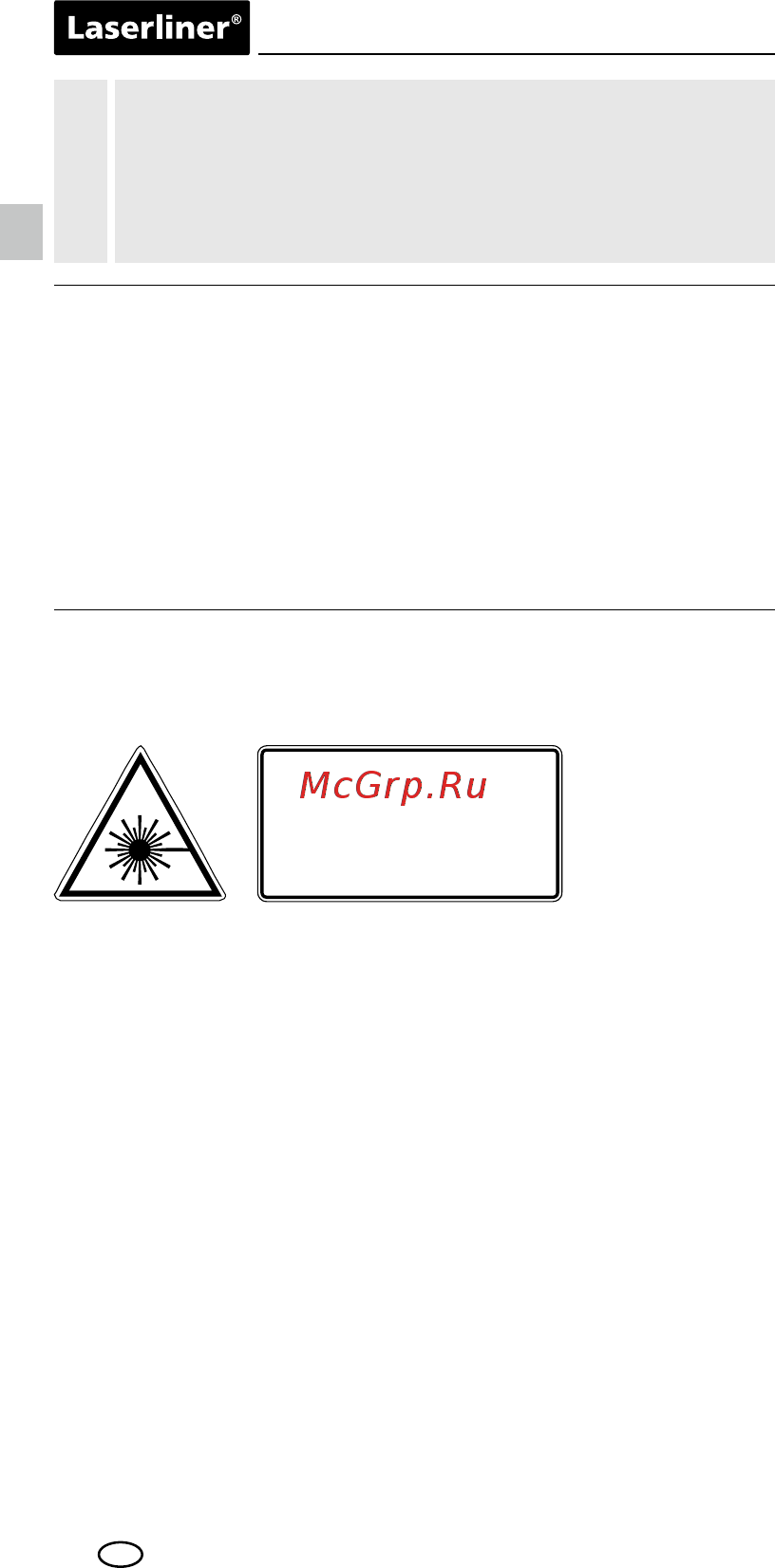 Laserliner SuperSquare-Laser 2G Plus 081.138А Руководство по эксплуатации онлайн [10/56] 479781