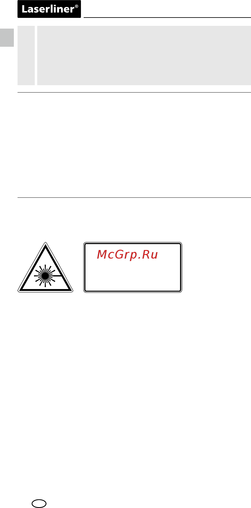 Laserliner SuperSquare-Laser 2G Plus 081.138А Руководство по эксплуатации онлайн [2/56] 479781