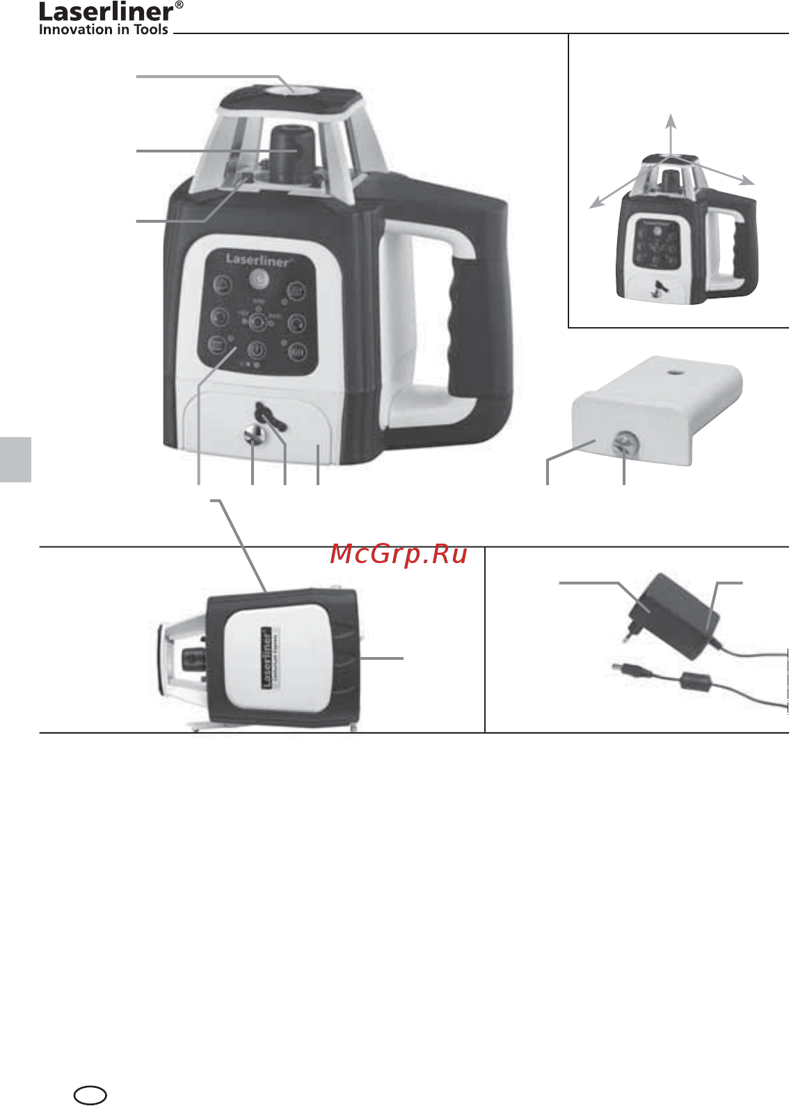Laserliner Centurium Express 410 S 056.100L [102/136] D f g h e e