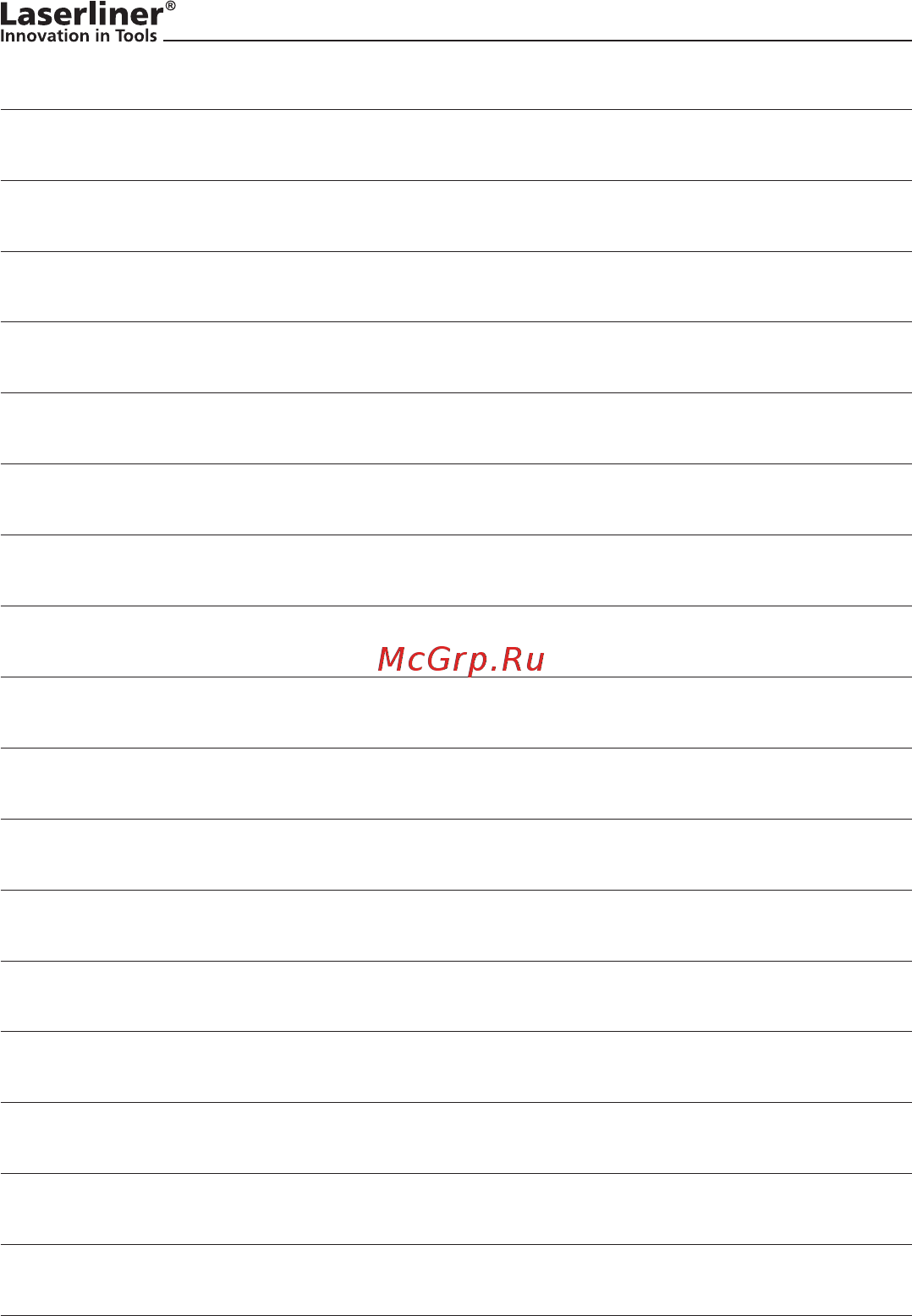 Laserliner Centurium Express 410 S 056.100L Руководство по эксплуатации онлайн [134/136] 479815