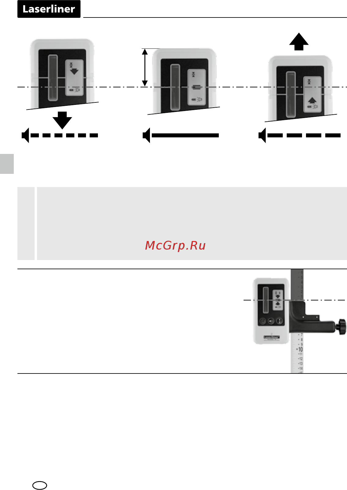Laserliner 028.65 [28/48] Pericoli causati da forti campi magnetici