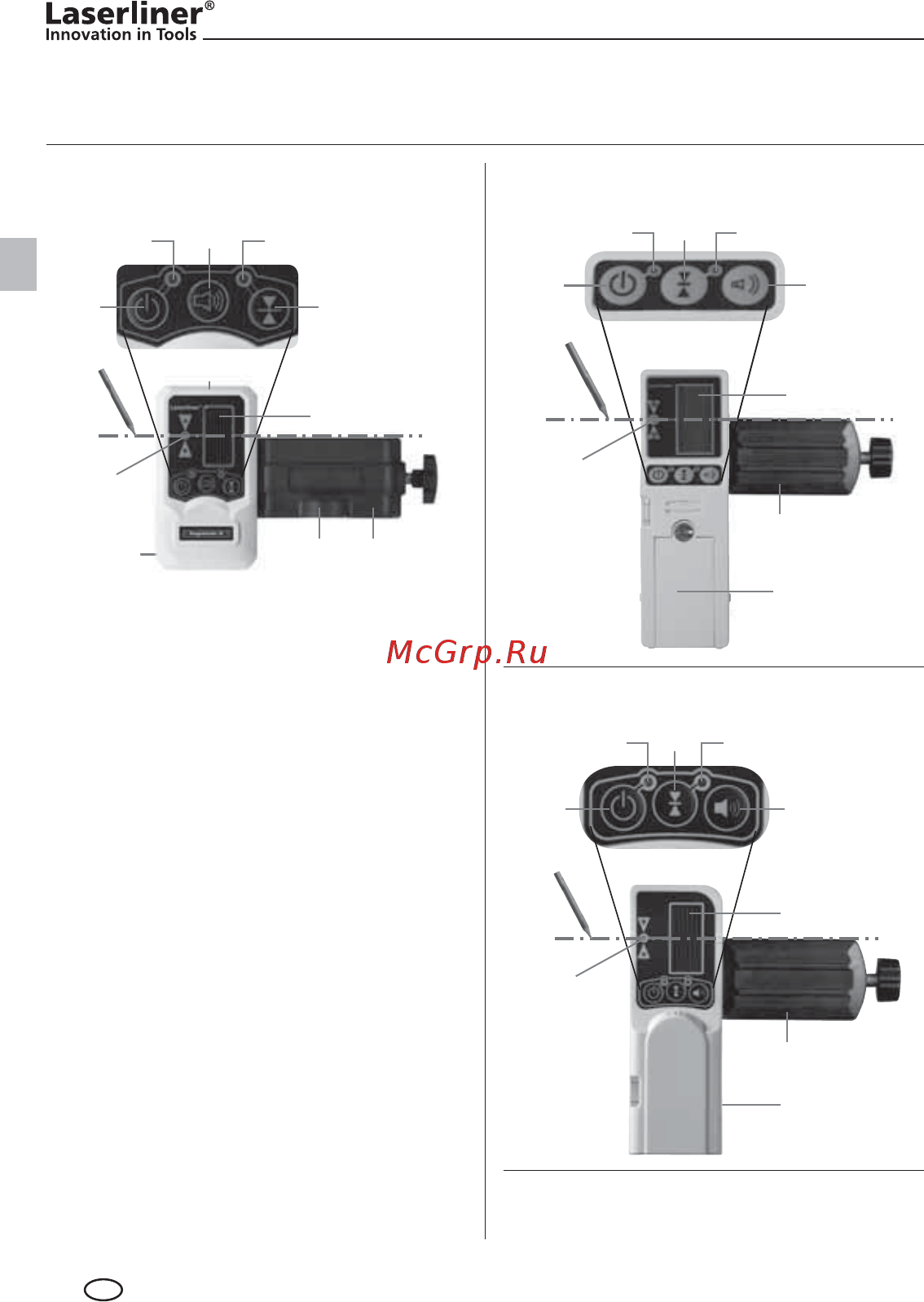 Laserliner RangeXtender RX 30 033.25A [14/92] Rangextender rx 30 rx 51 rx 52