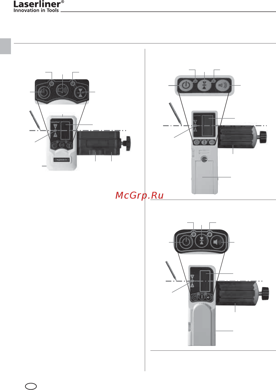 Laserliner RangeXtender RX 30 033.25A [6/92] Rangextender rx 30 rx 51 rx 52
