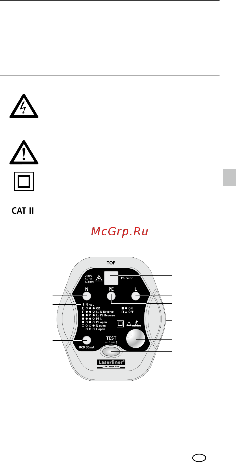 Laserliner LiveTester Plus 083.027A [3/48] Livetester plus
