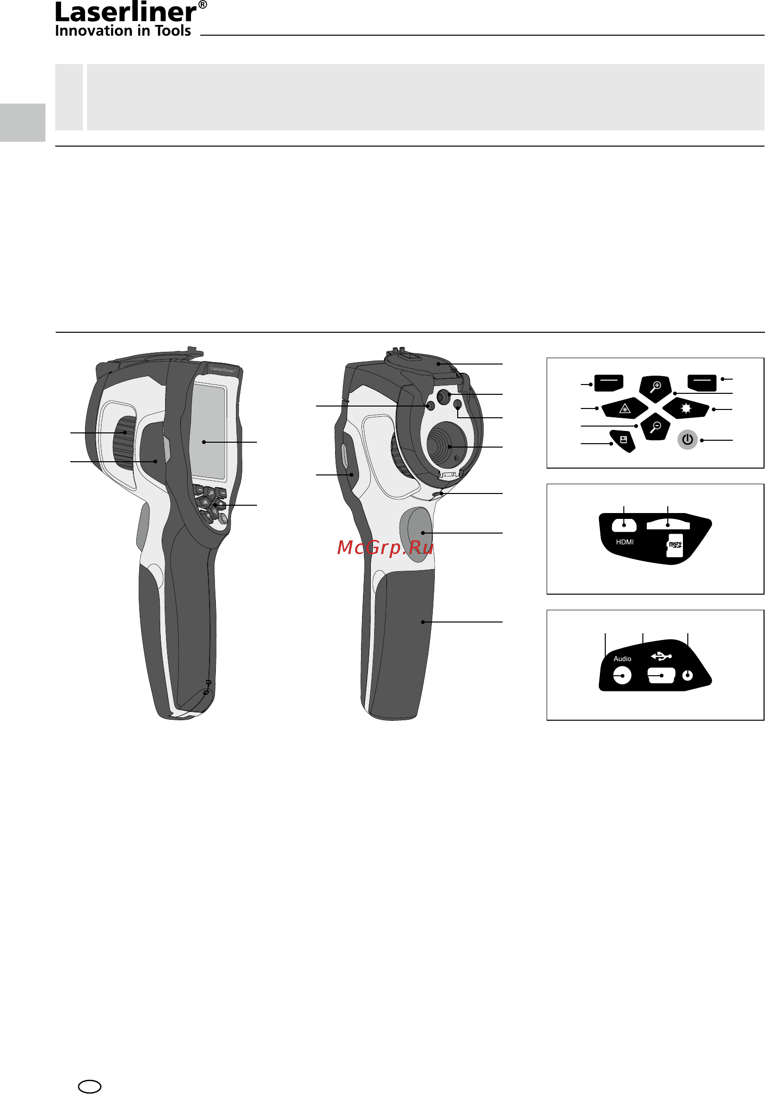 Laserliner ThermoCamera Compact Plus 082.083A [18/84] Function application