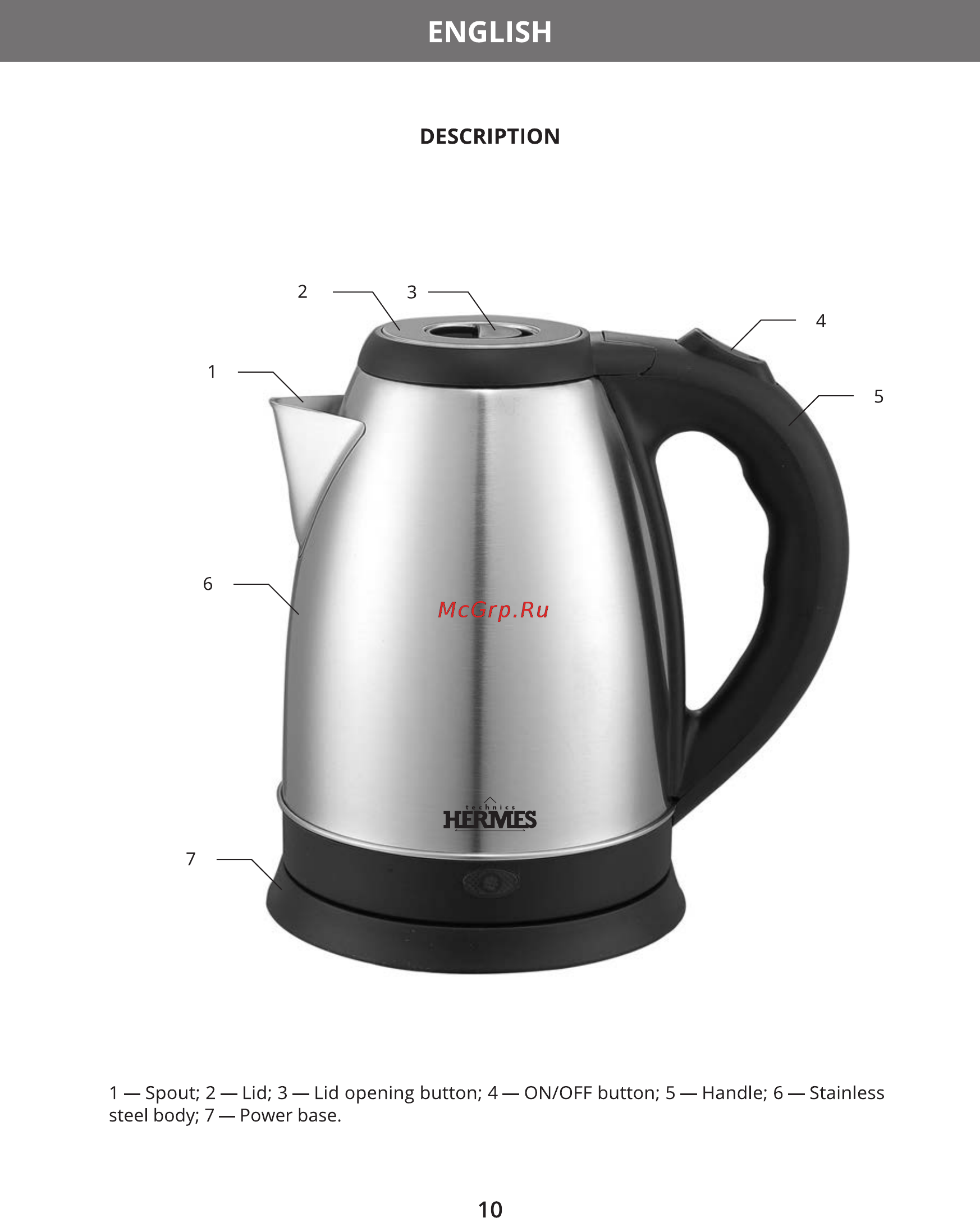 Hermes Technics HT-EK702 [12/20] English