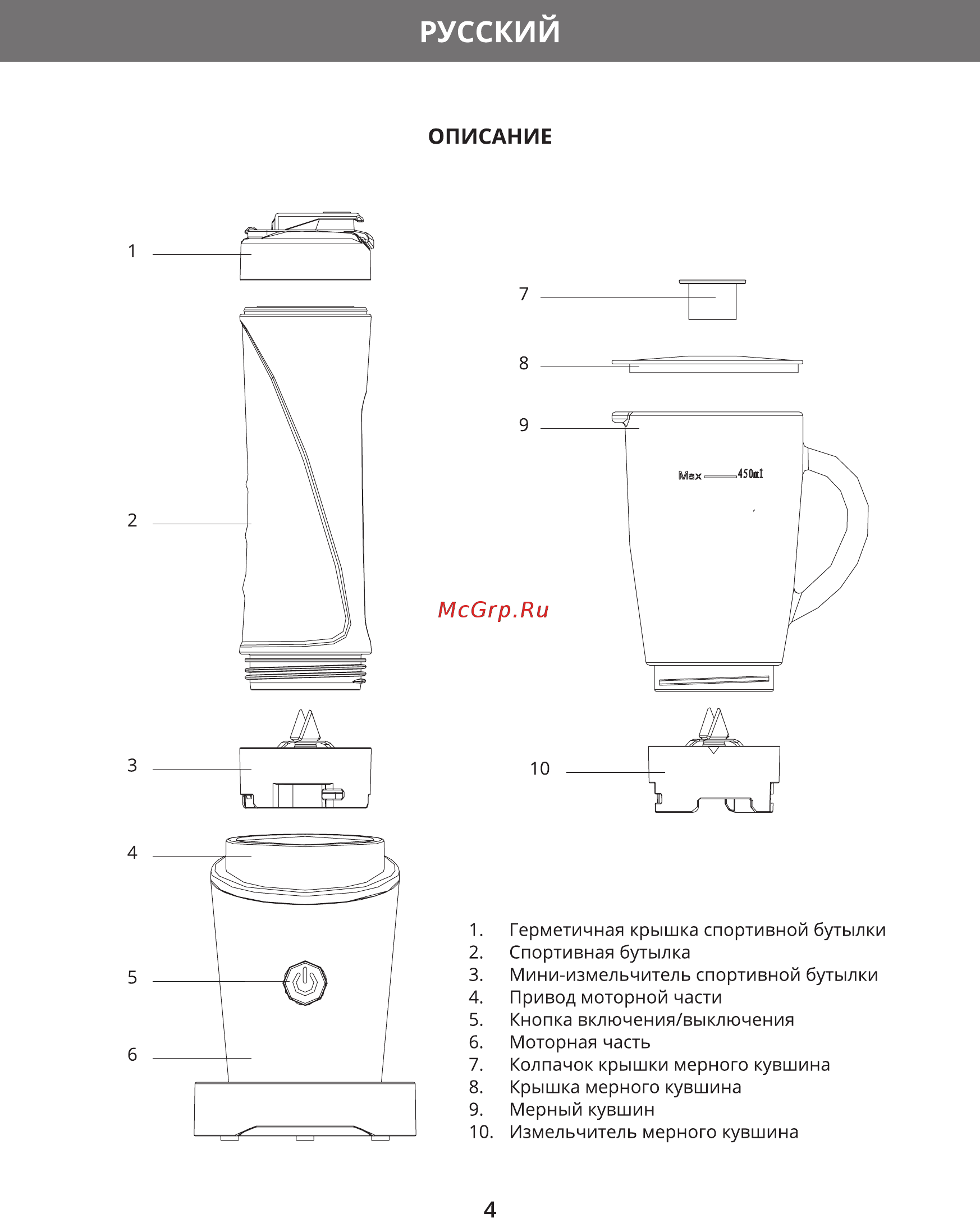 Hermes Technics HT-BL103 [6/24] Русский