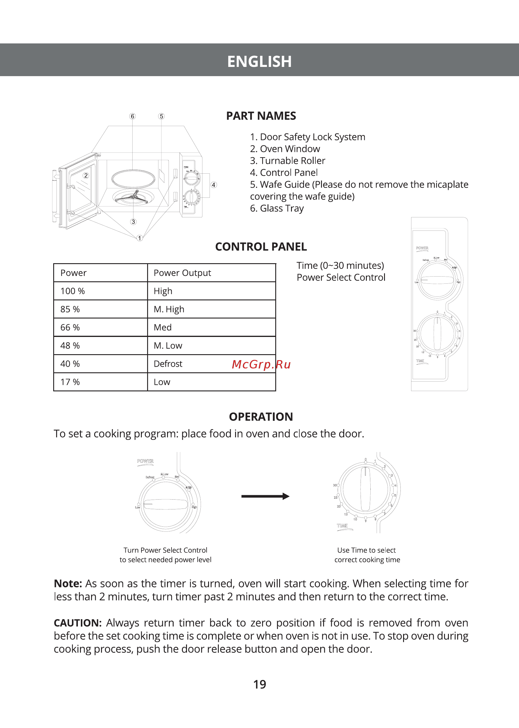 Hermes Technics HT-MW105L [21/28] English