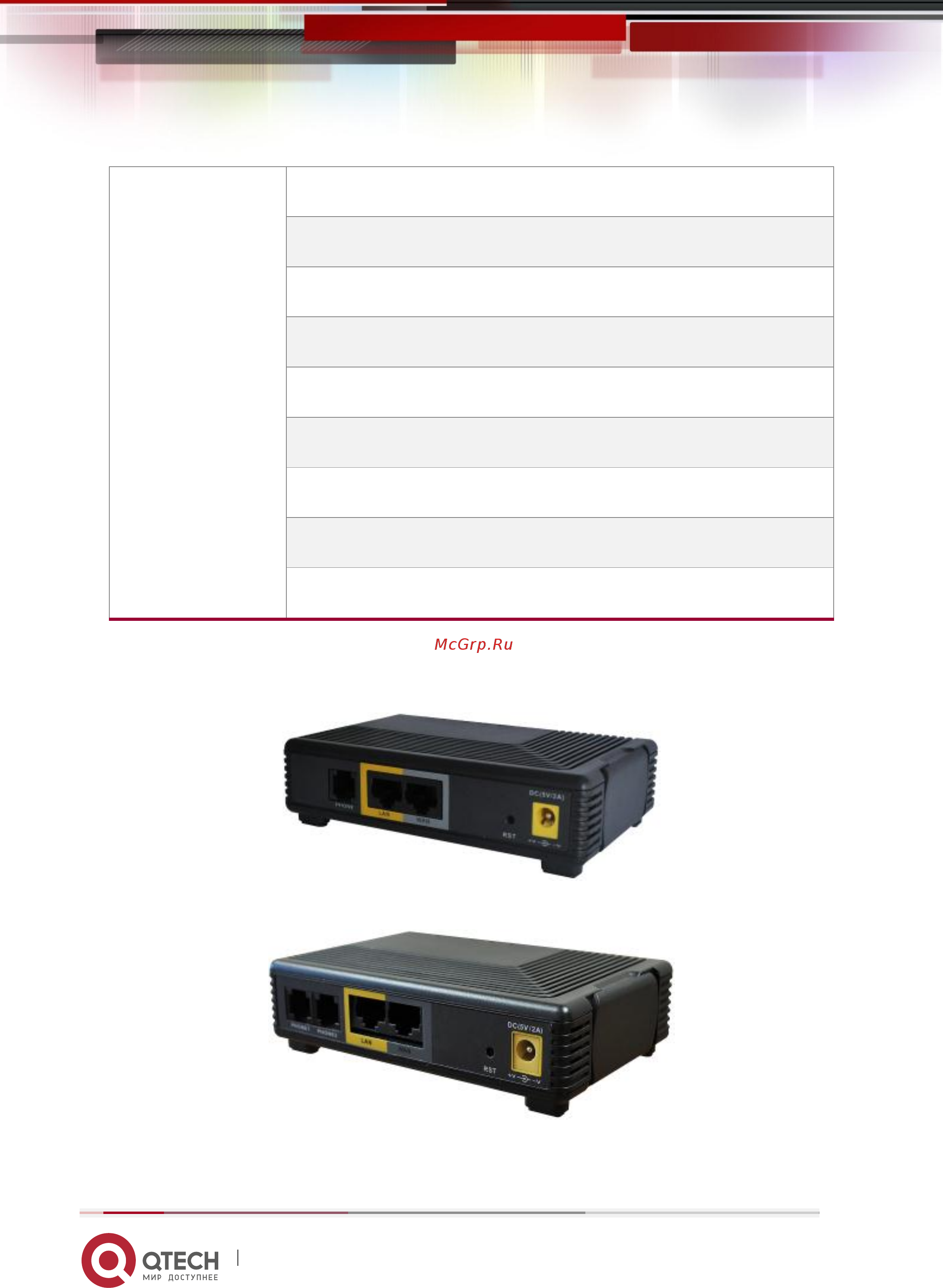 Qtech QVI-2102v.2 [7/53] Внешний вид