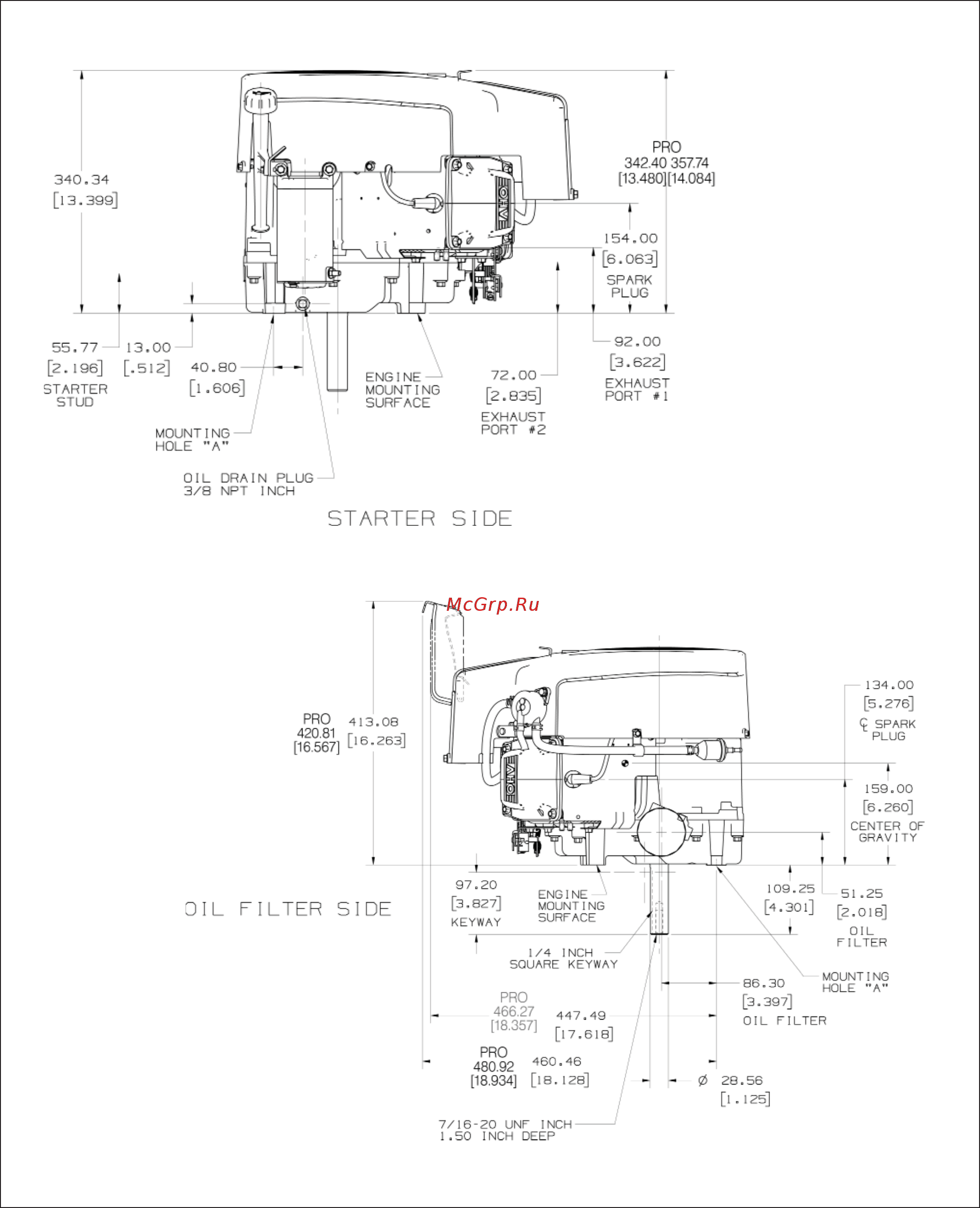 Kohler Courage SV810 [6/84] Speciﬁ cations