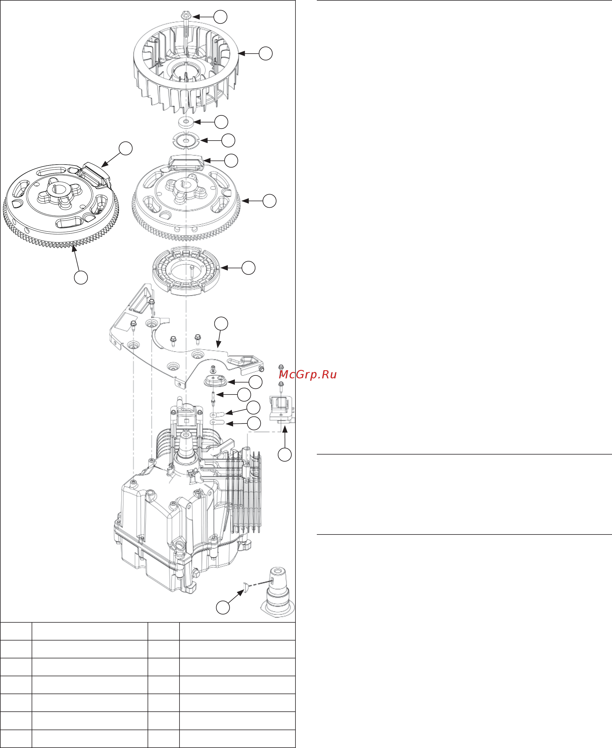 Kohler Courage SV810 [60/84] Disassembly inspection and service