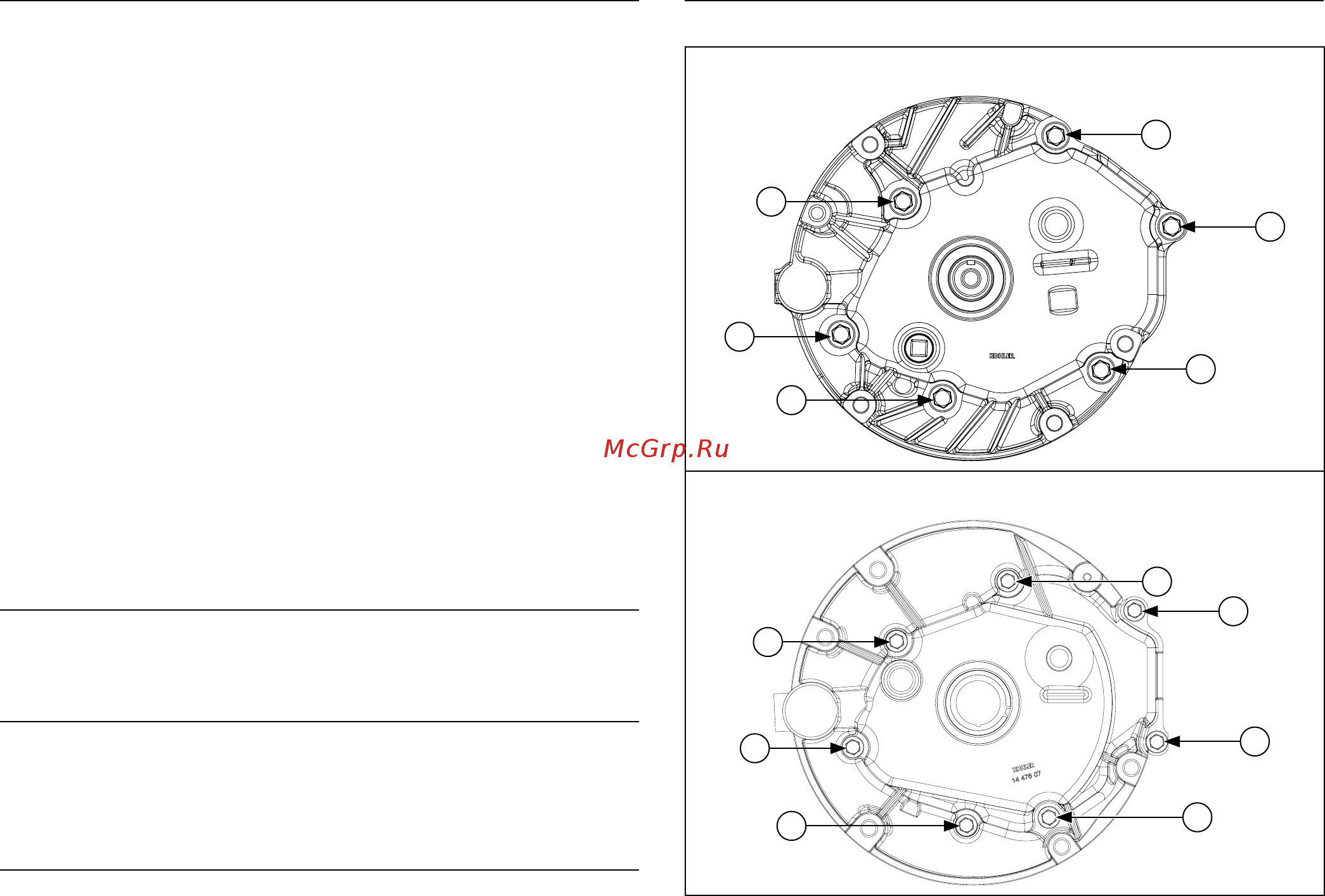 Kohler XT775 [46/56] Reassembly