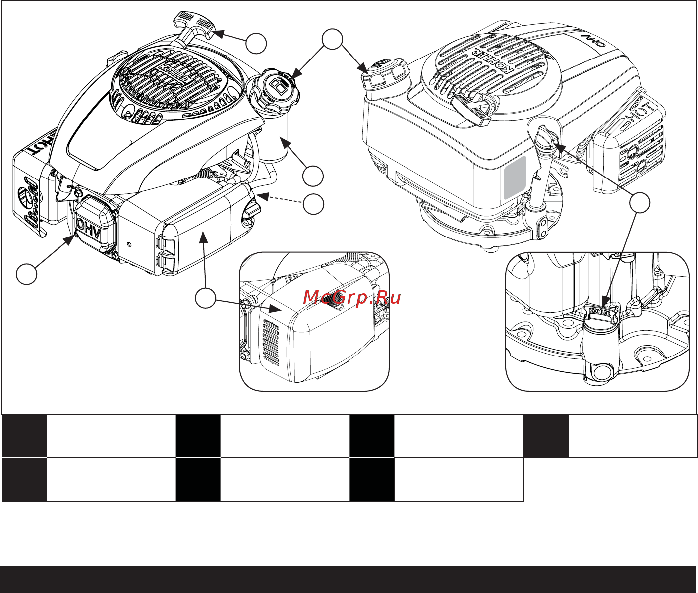 Kohler XT775 Руководство пользователя онлайн [3/8] 481728