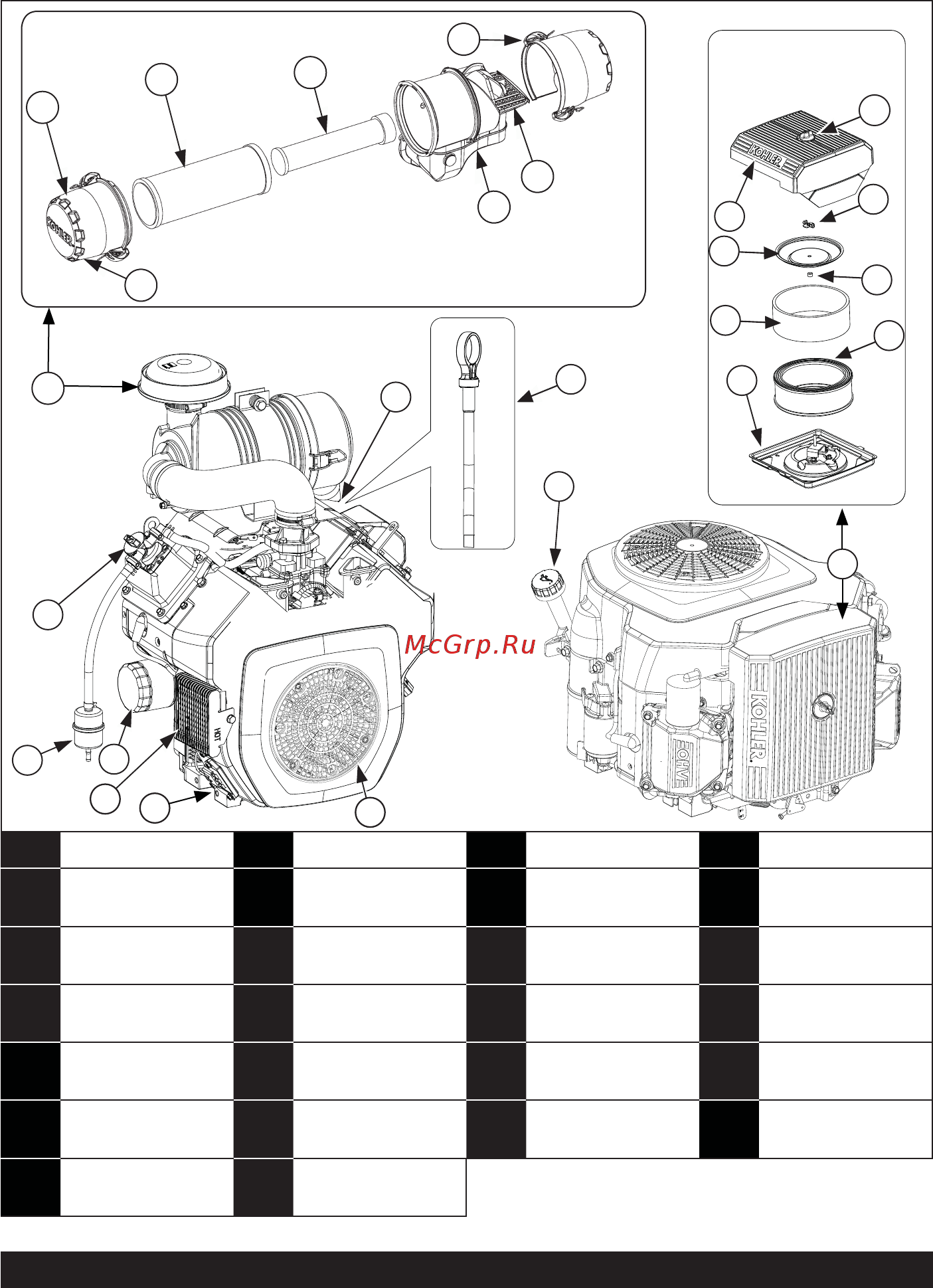 Kohler Command PRO CV620 Руководство пользователя онлайн [3/8] 482186