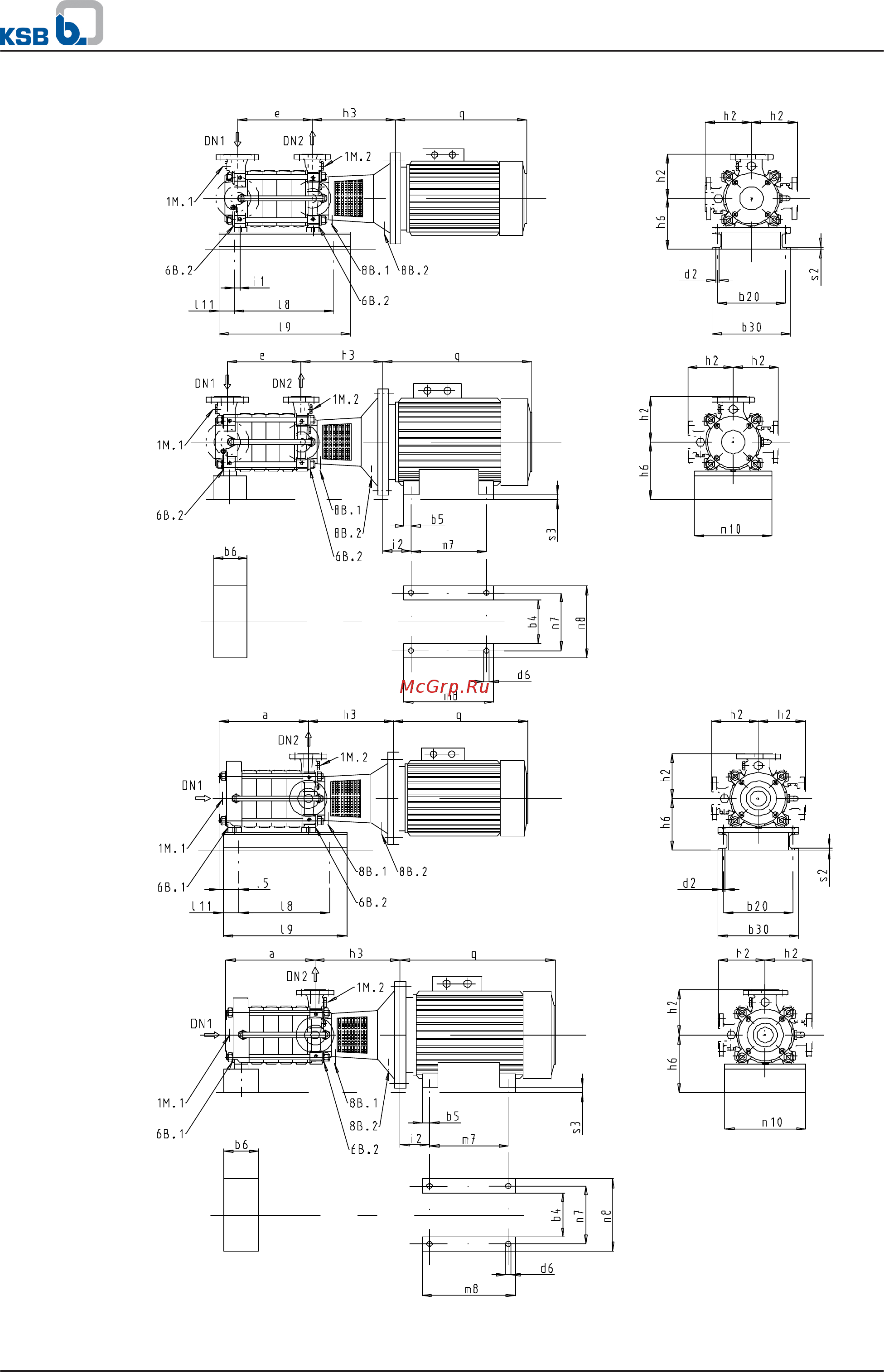 KSB Multitec RO MTC A 32/5F [27/34] High pressure pumps
