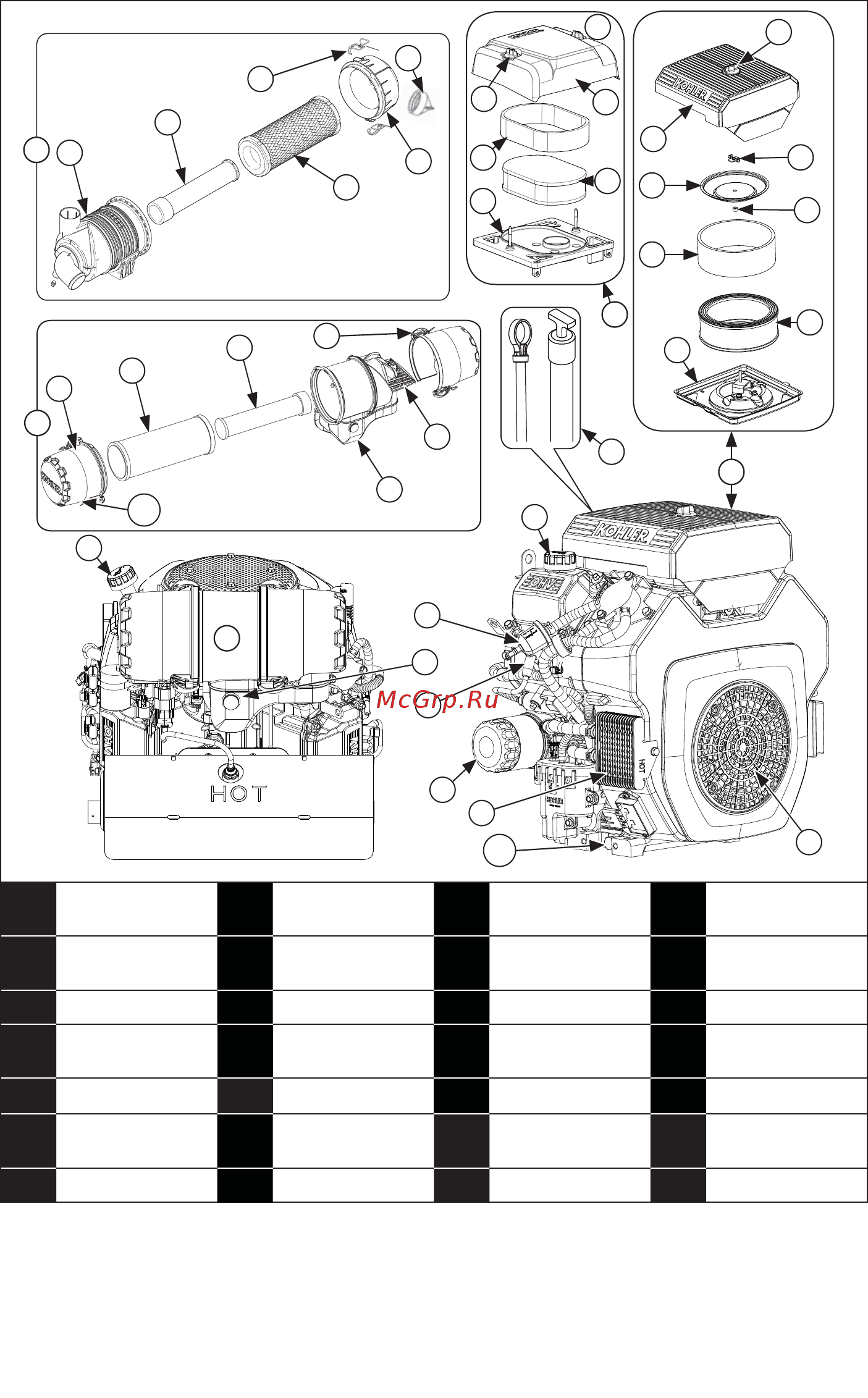 Kohler Command PRO EFI ECH749 Руководство пользователя онлайн [3/8] 482093