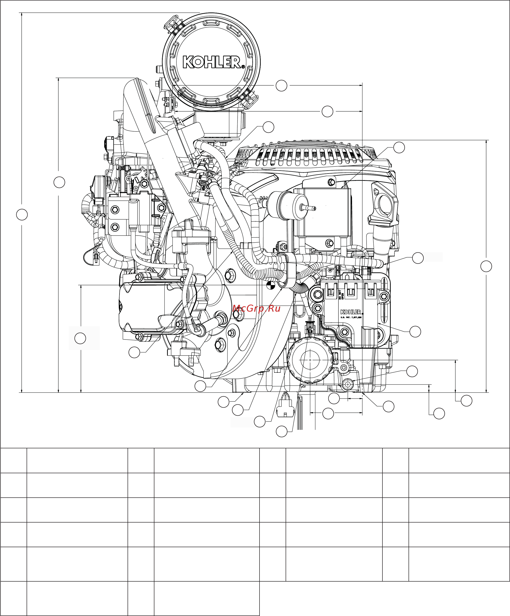 Kohler Command PRO EFI ECV850 [6/104] Speciﬁ cations