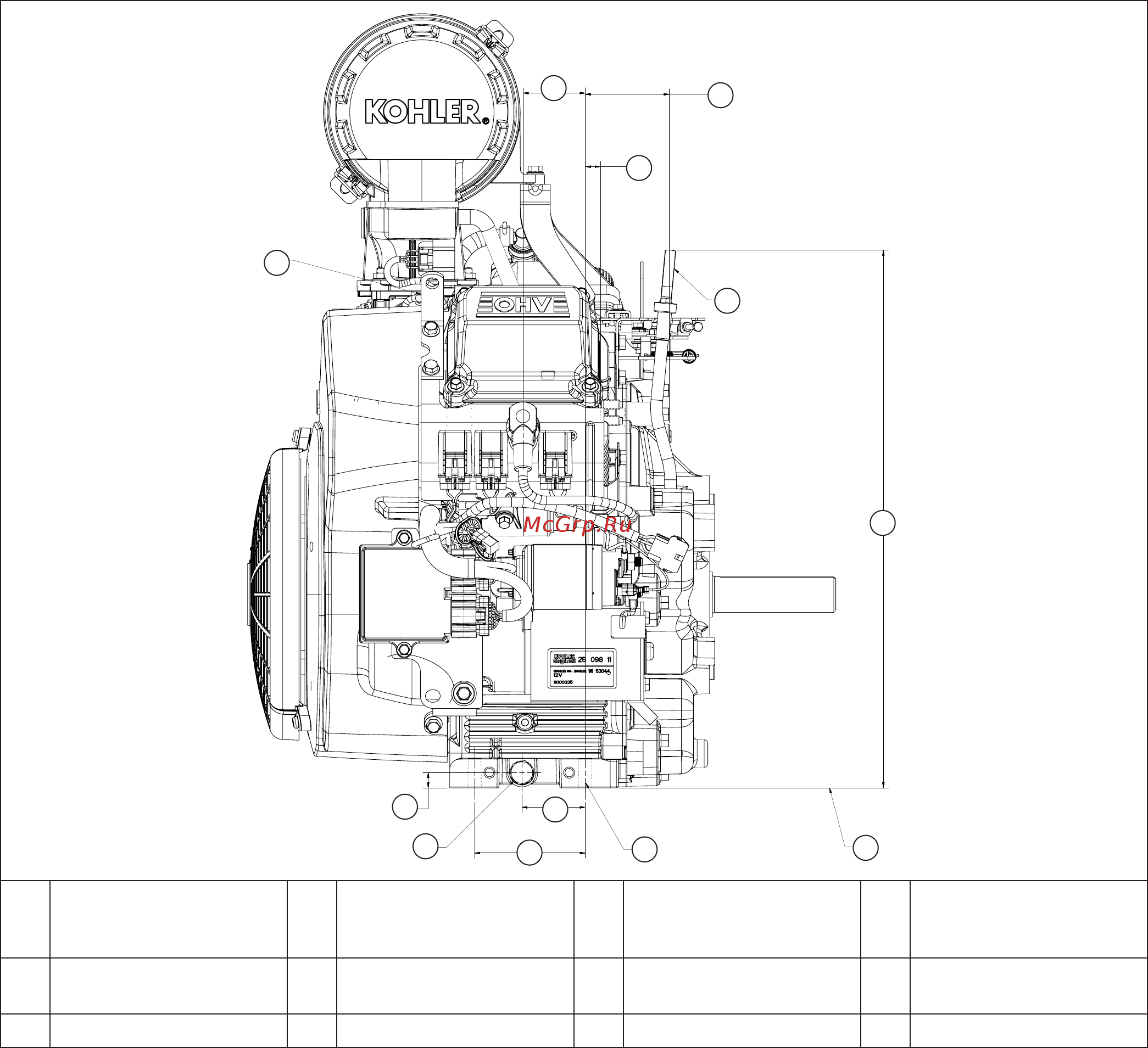 Kohler Command PRO EFI ECH749 [8/180] Speciﬁ cations
