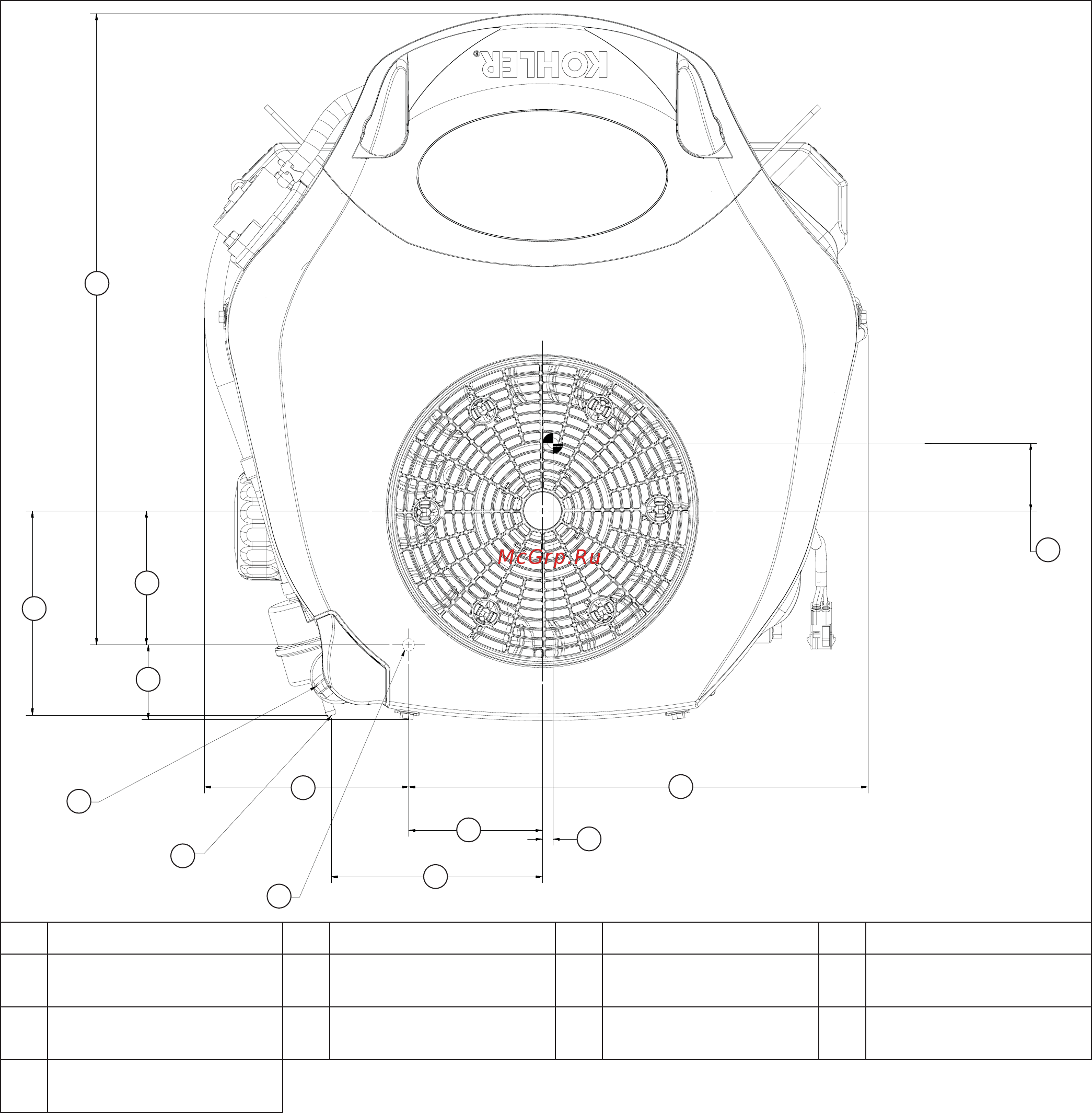 Kohler KT745 [5/96] Specifications
