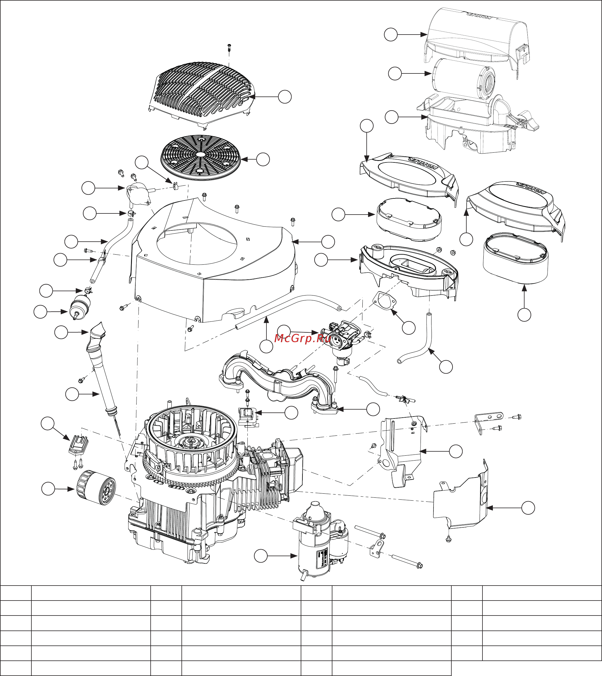 Kohler KT610 [87/96] Reassembly