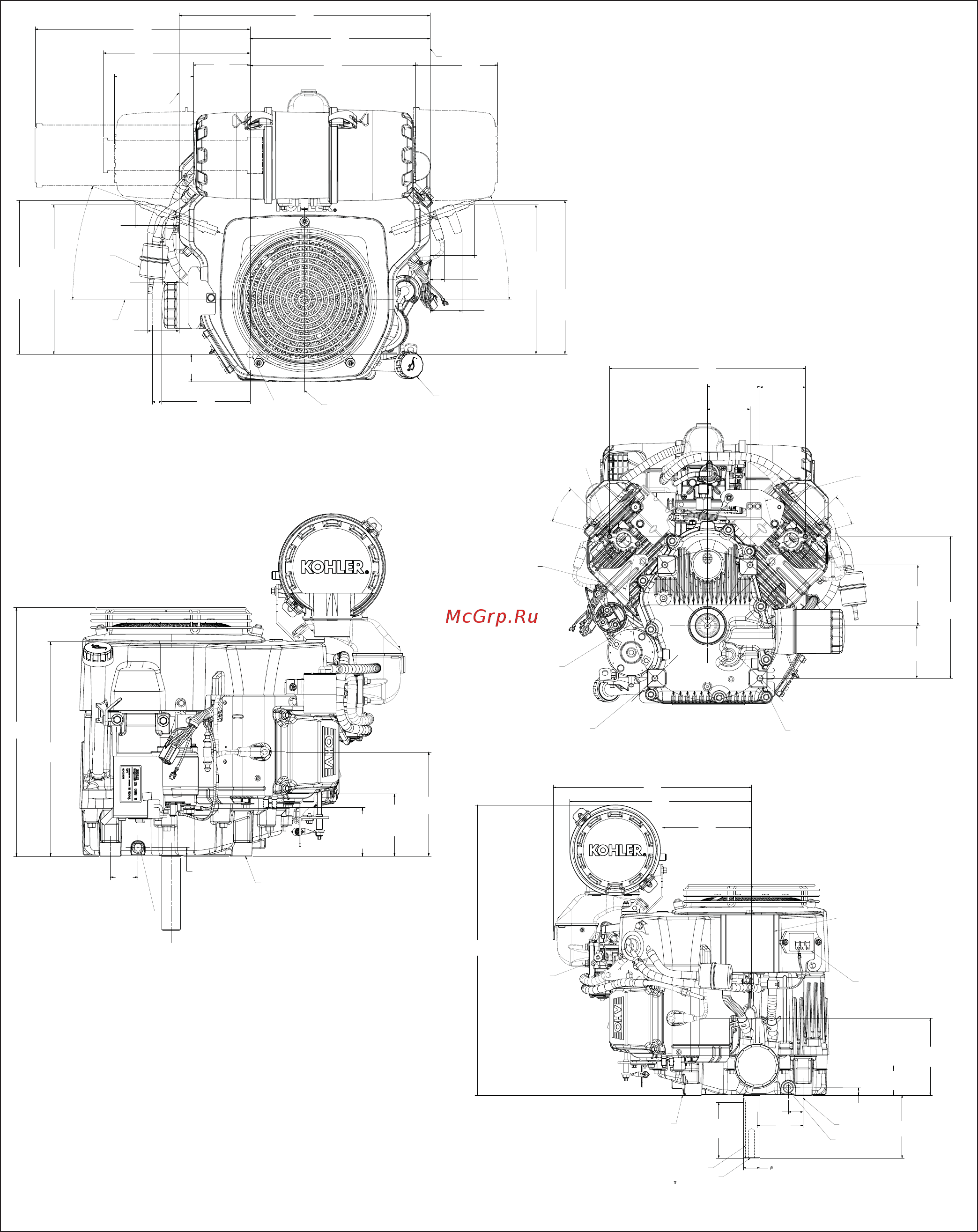 Kohler Command PRO CV732 [5/68] Speciﬁ cations