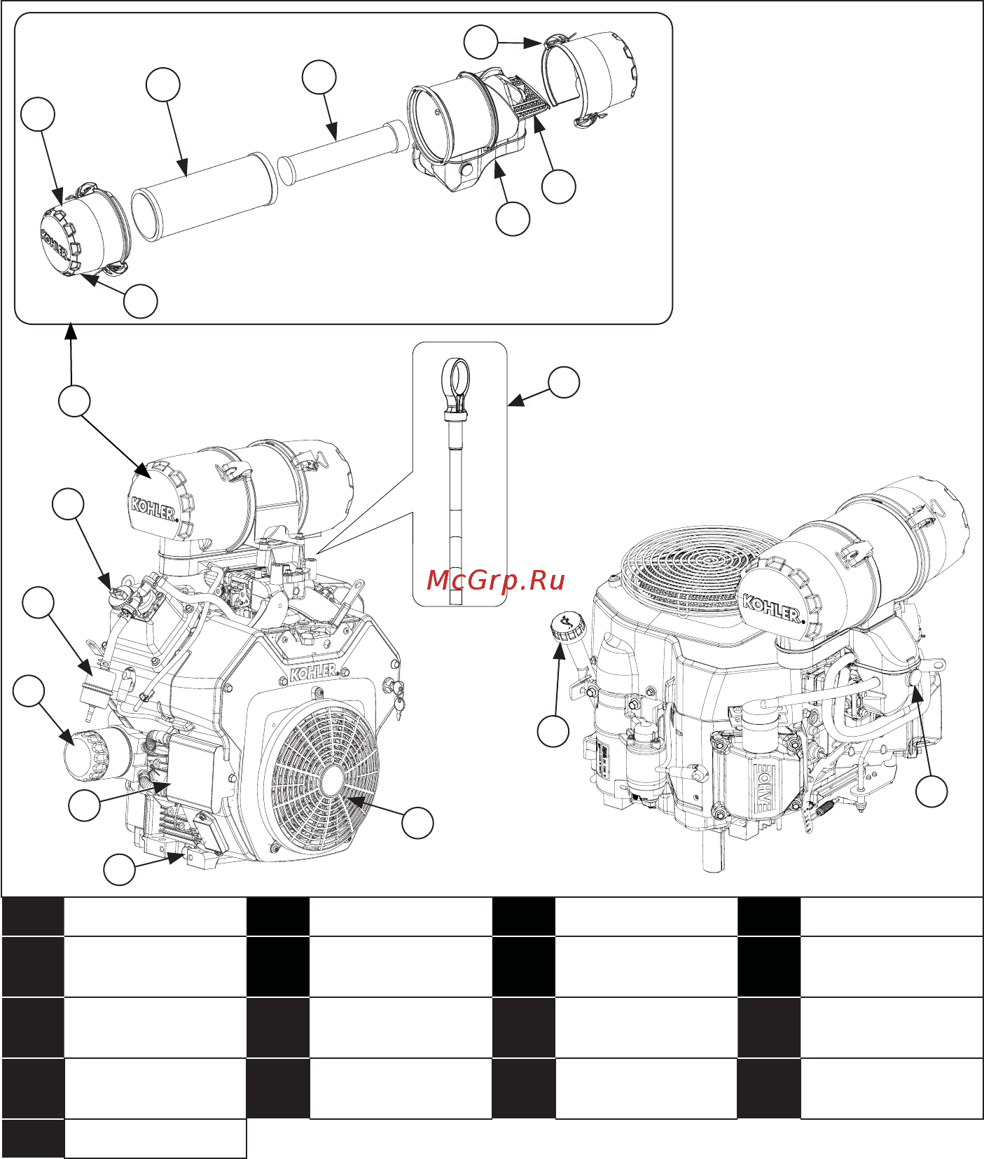 Kohler Command PRO CV742 Руководство пользователя онлайн [3/8] 482158